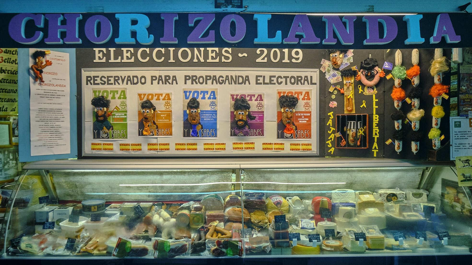 Fiesta en los mercados.