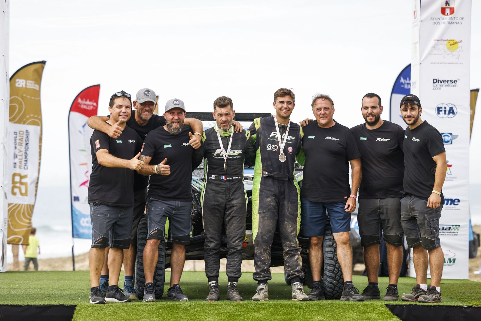 Andalucía Rally: las imágenes del 'Dakar' por tierras andaluzas