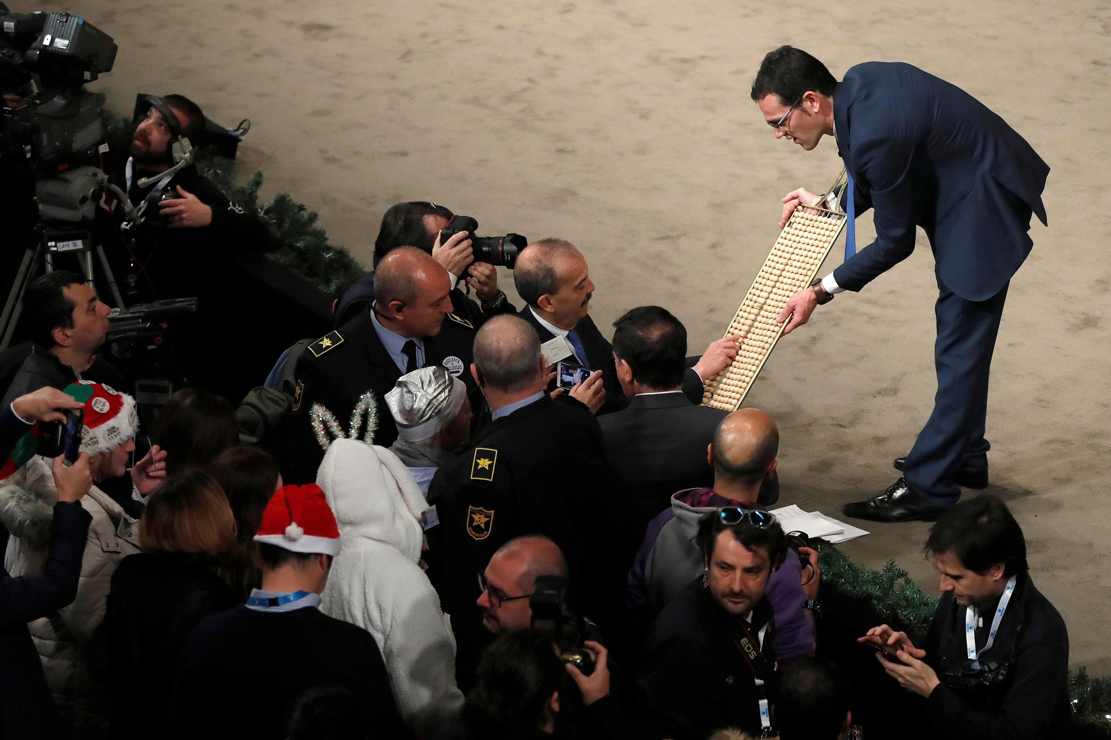 El sorteo del 'Gordo', en imágenes