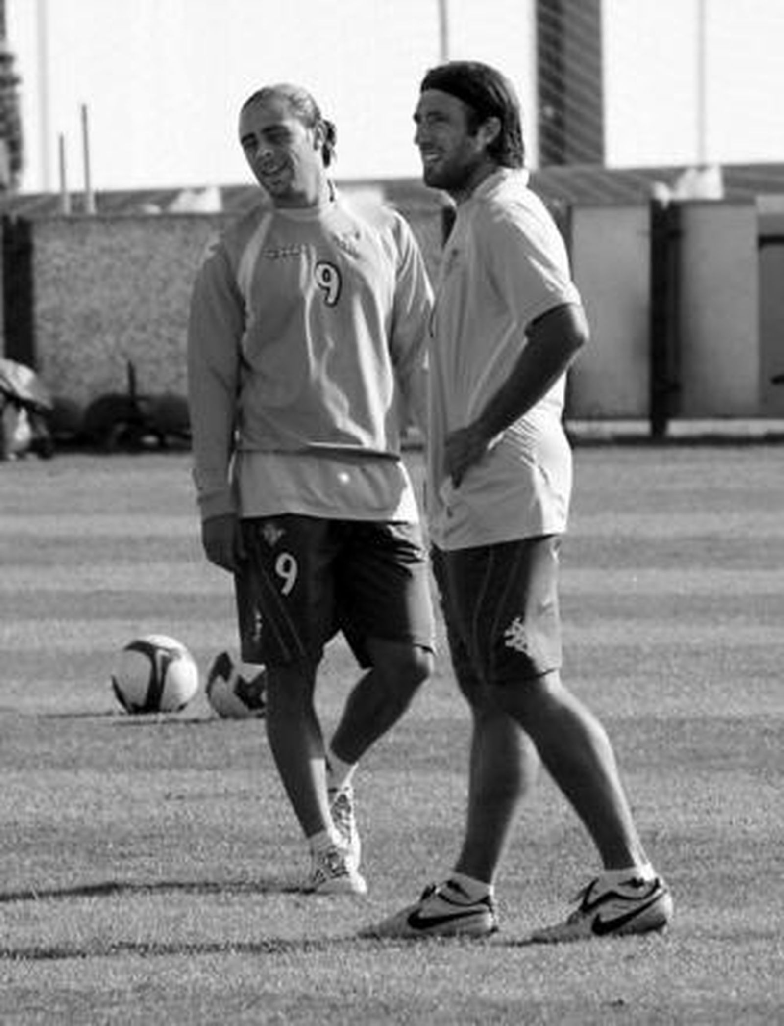 Sergio García y Pavone, delanteros del Betis.