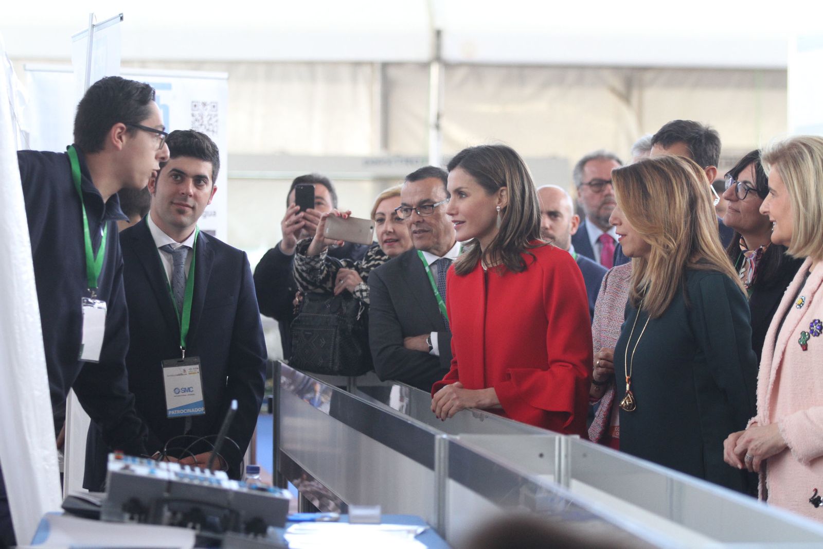 Imágenes de la visita de la reina Letizia a Huelva