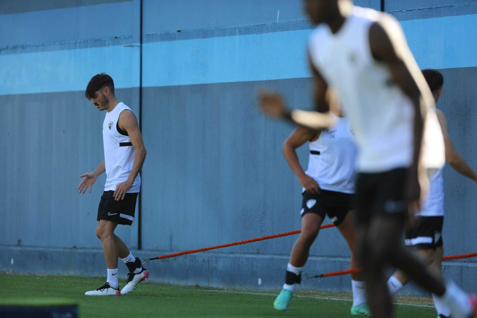 El Málaga de José Alberto ya trabaja en el césped