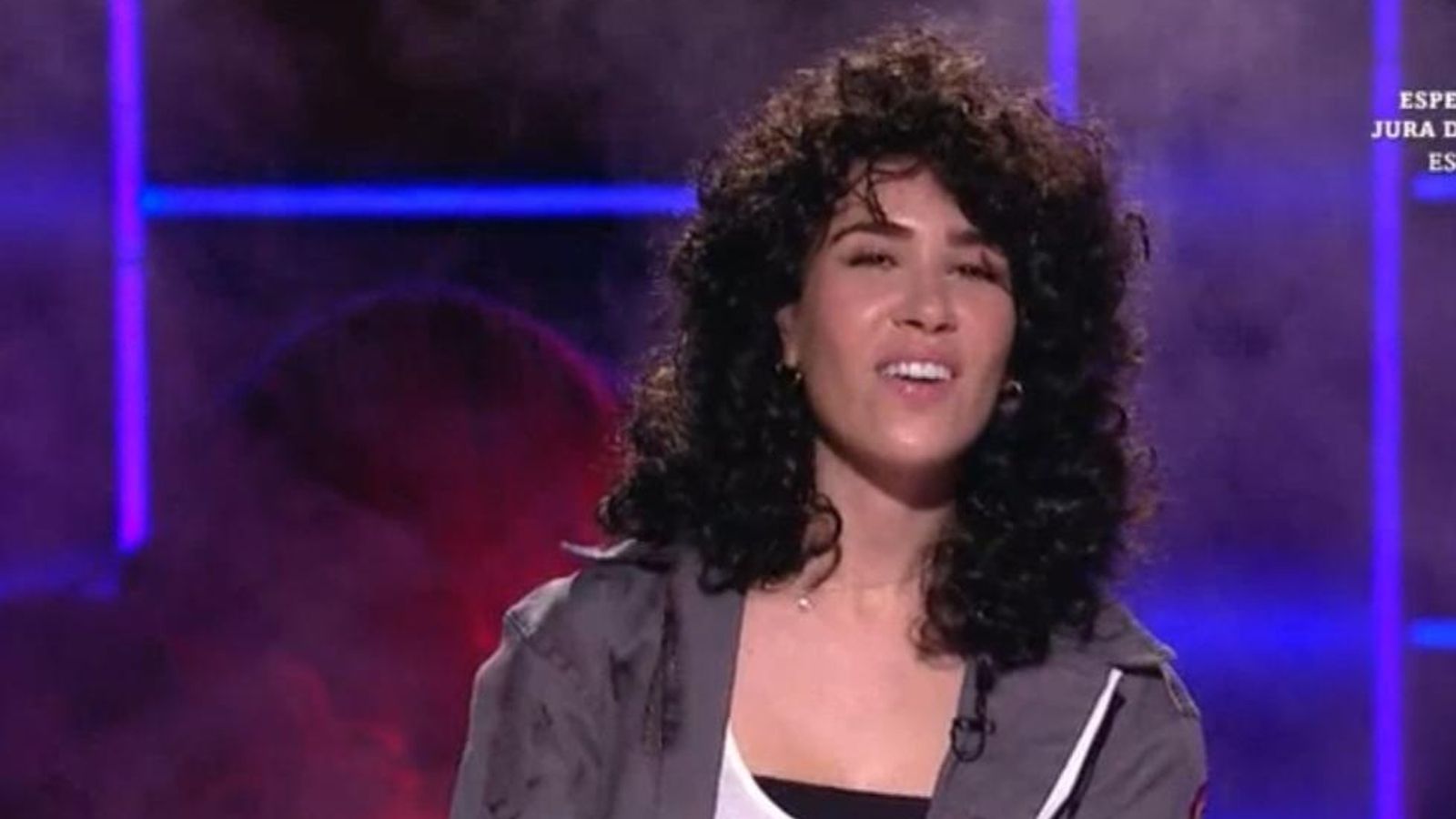 María Gómez como la protagonista de 'Alien'