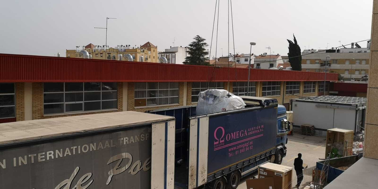 Llegada de la nueva resonancia para el Hospital Valle de los Pedroches.