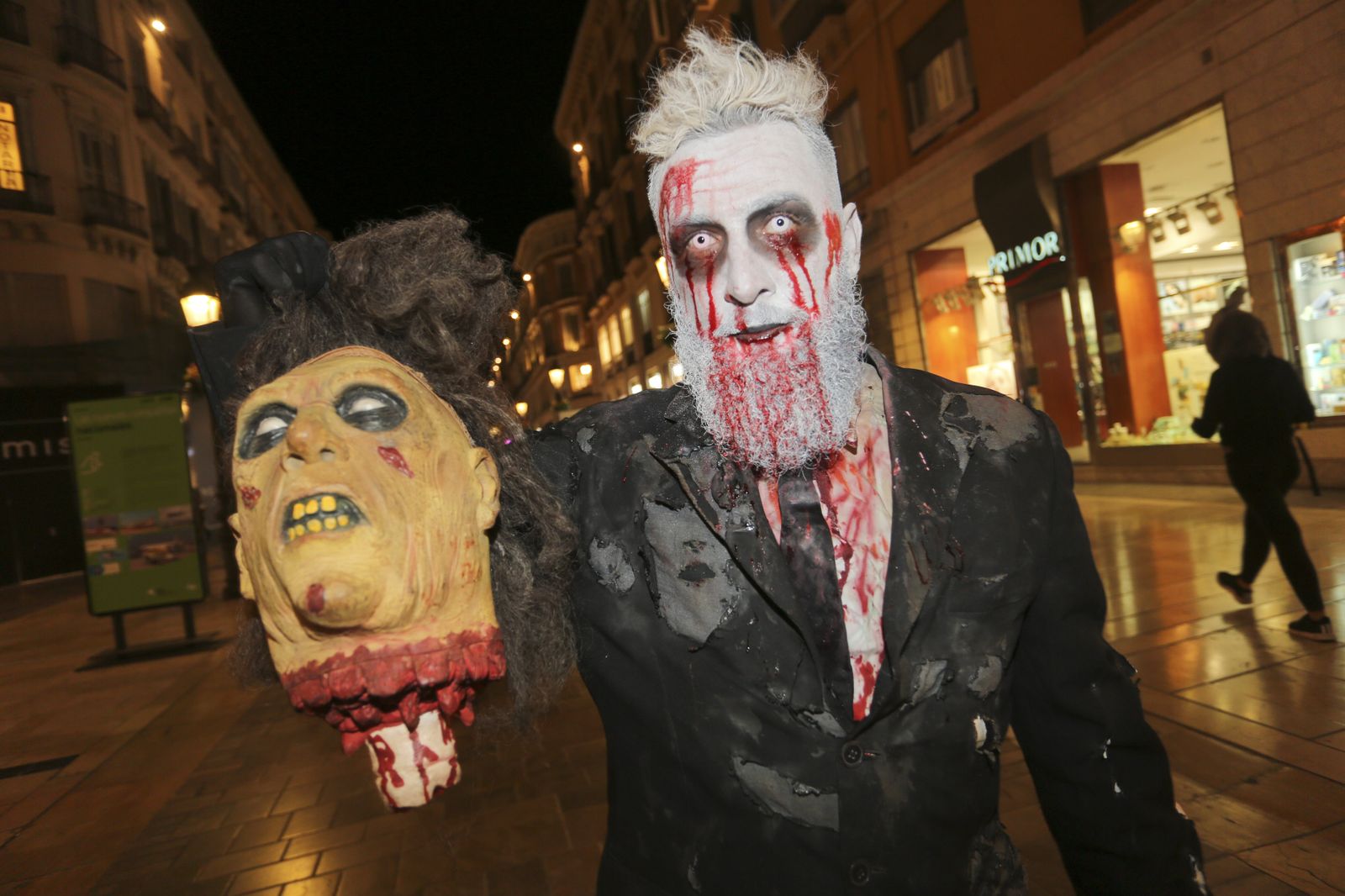 Las fotos de la noche de Halloween en Málaga