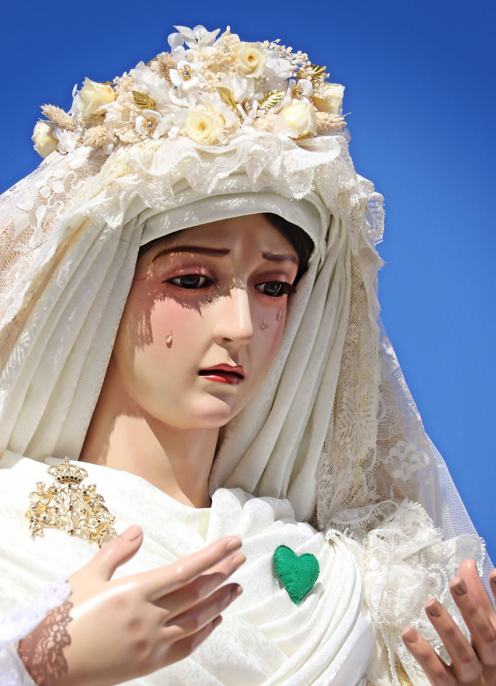 La Virgen de la Esperanza el pasado 16 de diciembre