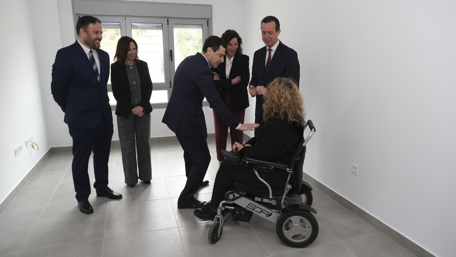 Las imágenes de la entrega de viviendas de VPO en Costacabana