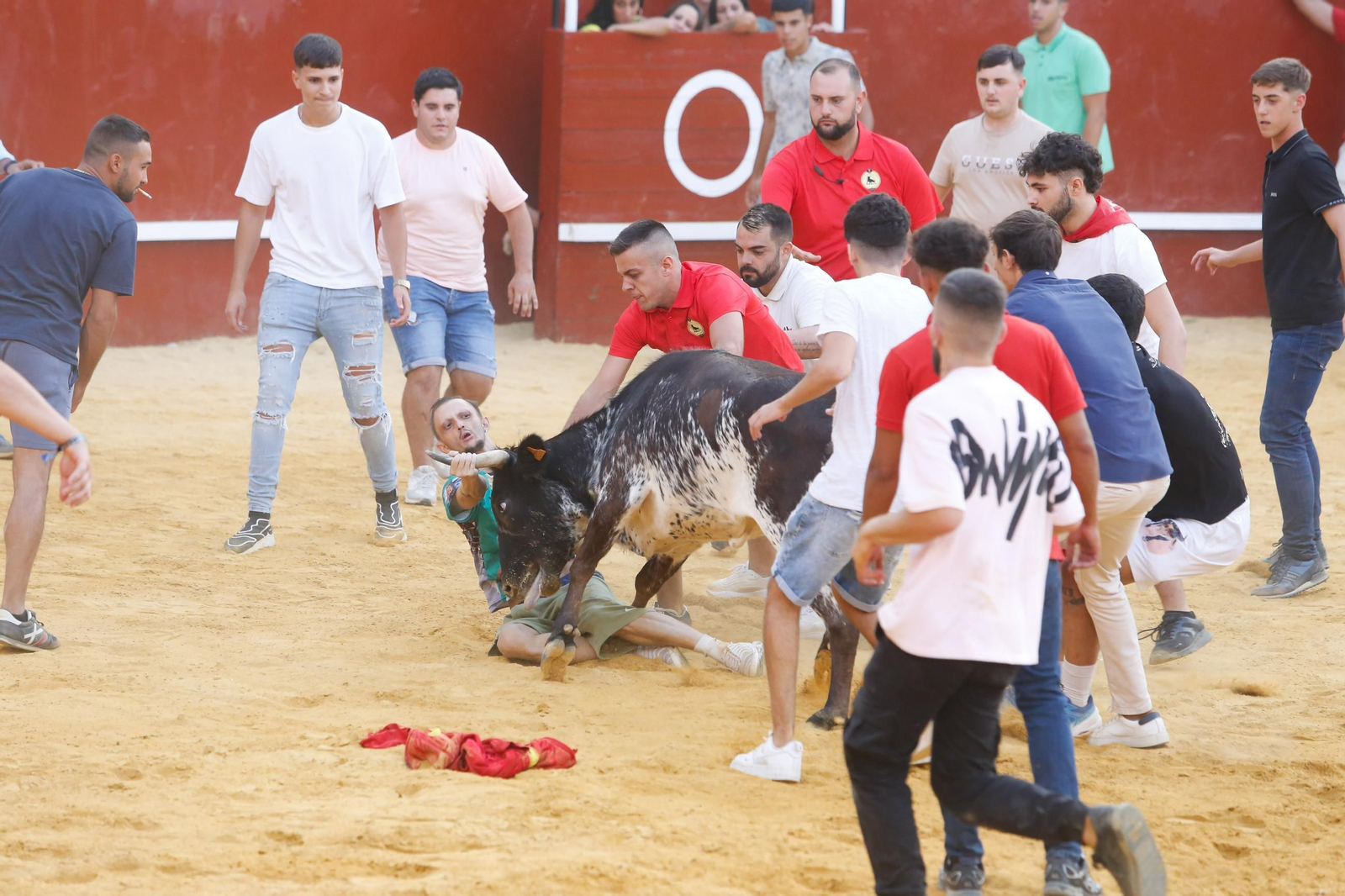 Fotos del Toro del Aguardiente en San Roque