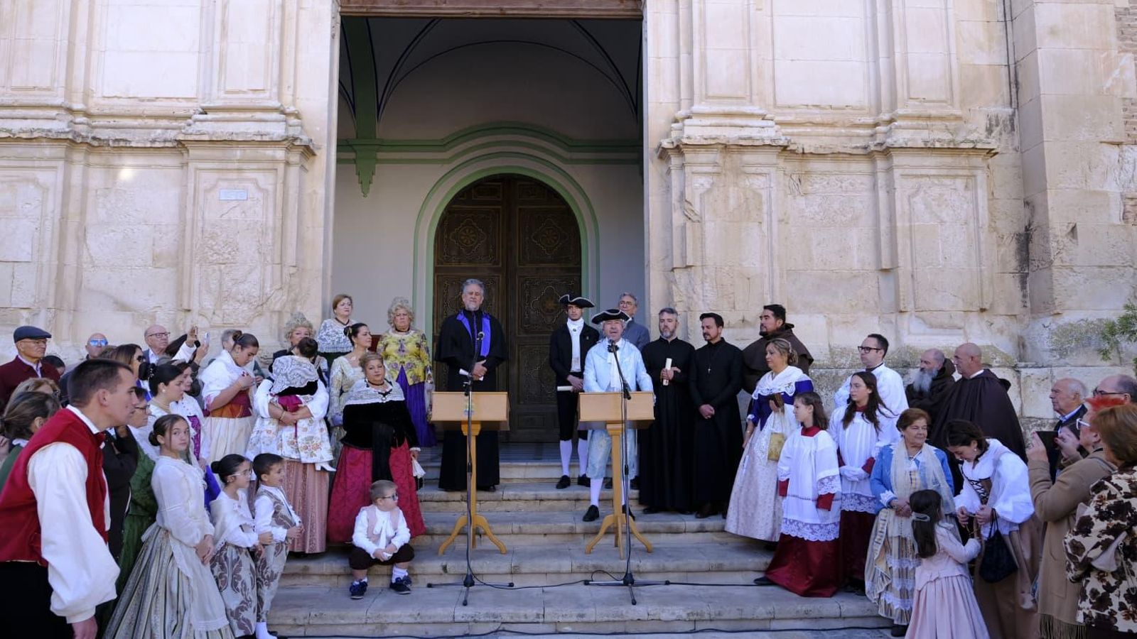 Discurso del Marqués de Los Vélez.