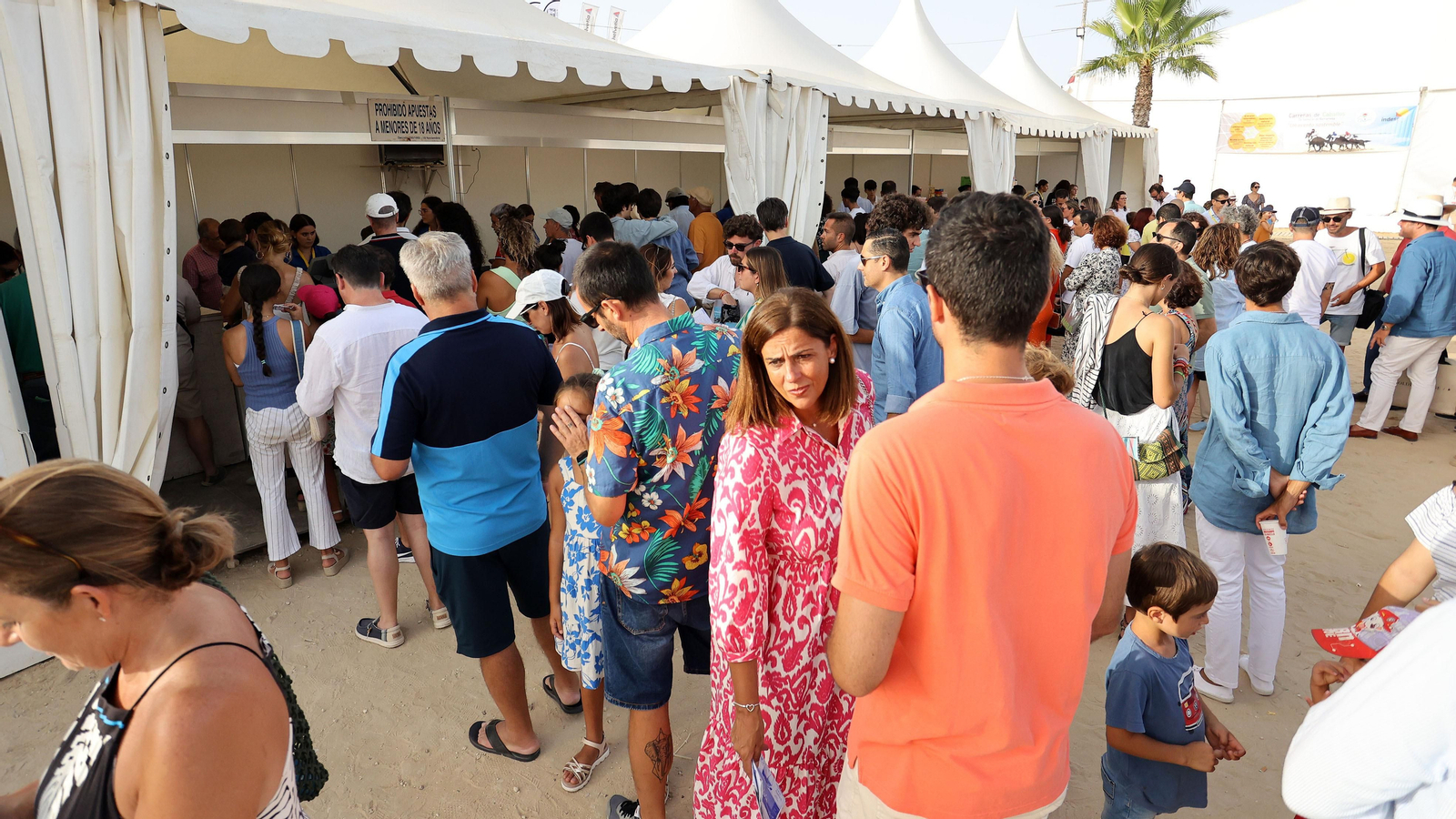 Última jornada del primer ciclo de las Carreras de Caballos de Sanlúcar