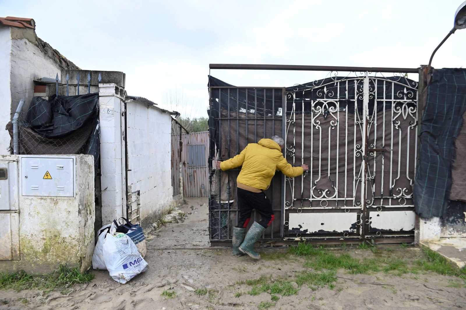 La parcelación de Guadalvalle tras el paso del temporal