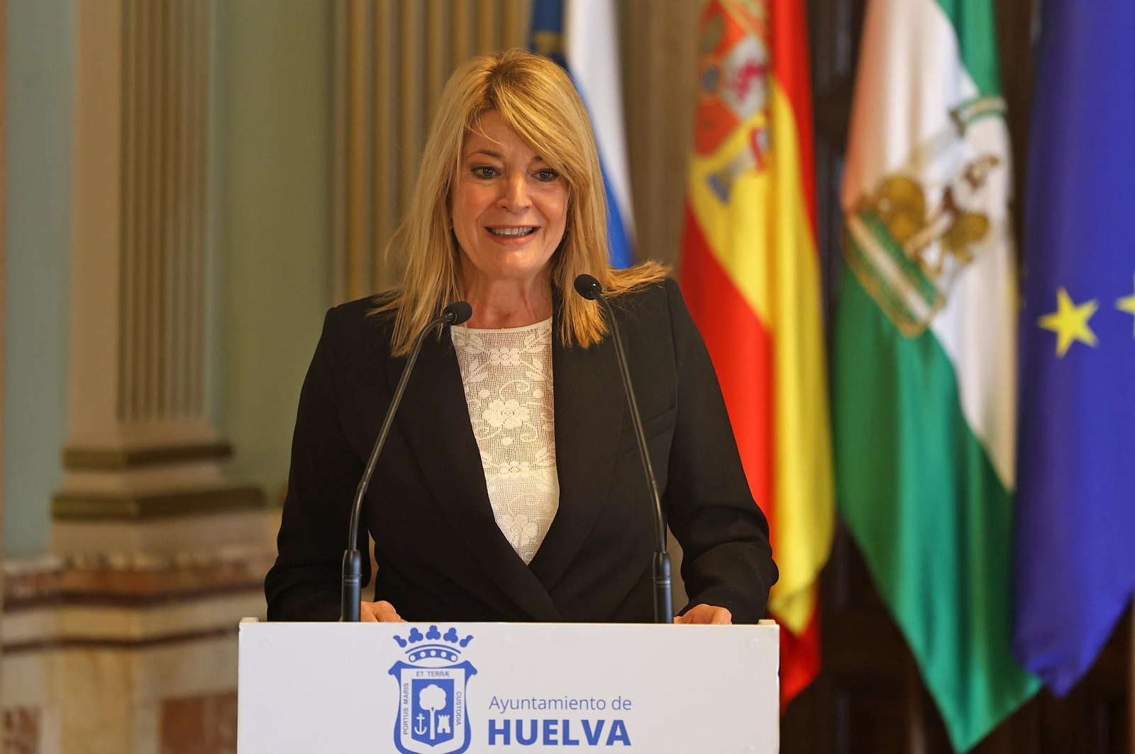 Imágenes de la presentación de la Guía de Semana Santa de Huelva