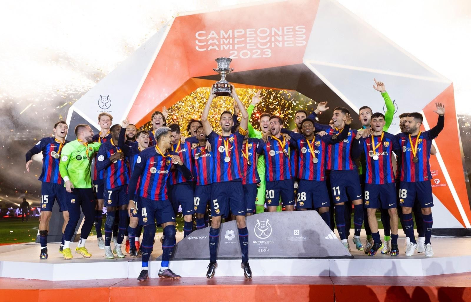 El Barcelona se lleva la Supercopa de España