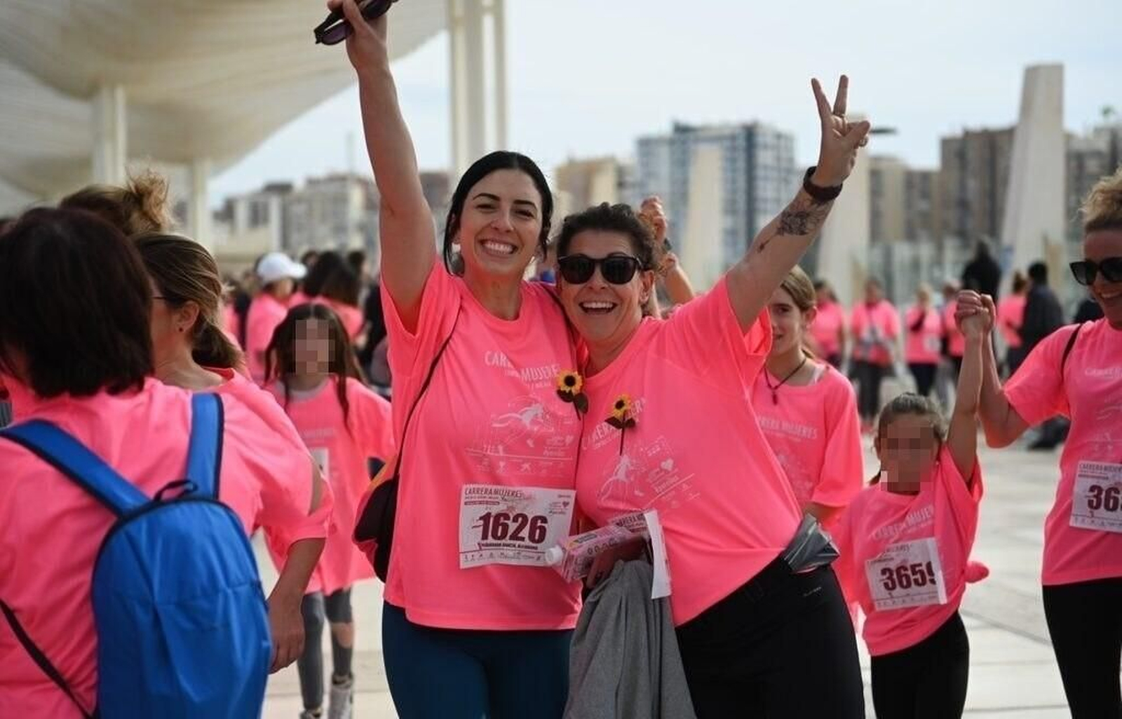 La Carrera de la Mujer de Málaga, en fotos