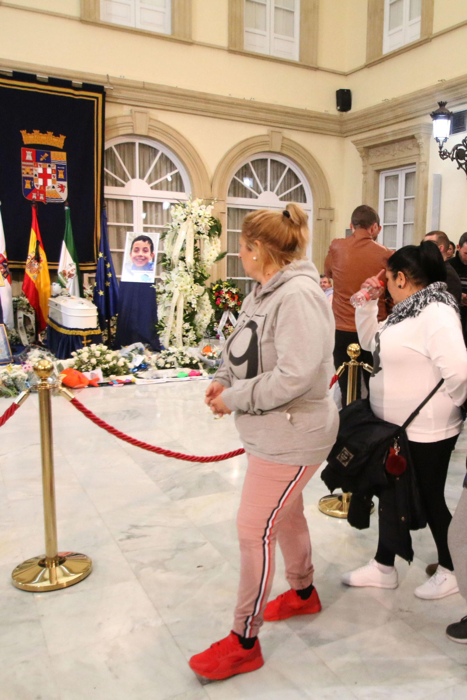 Las imágenes de la capilla ardiente por Gabriel