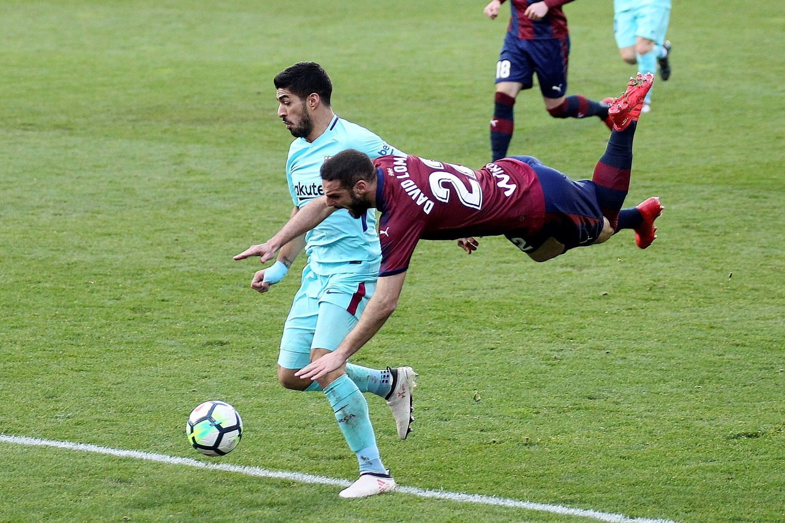El Eibar-Barcelona, en imágenes