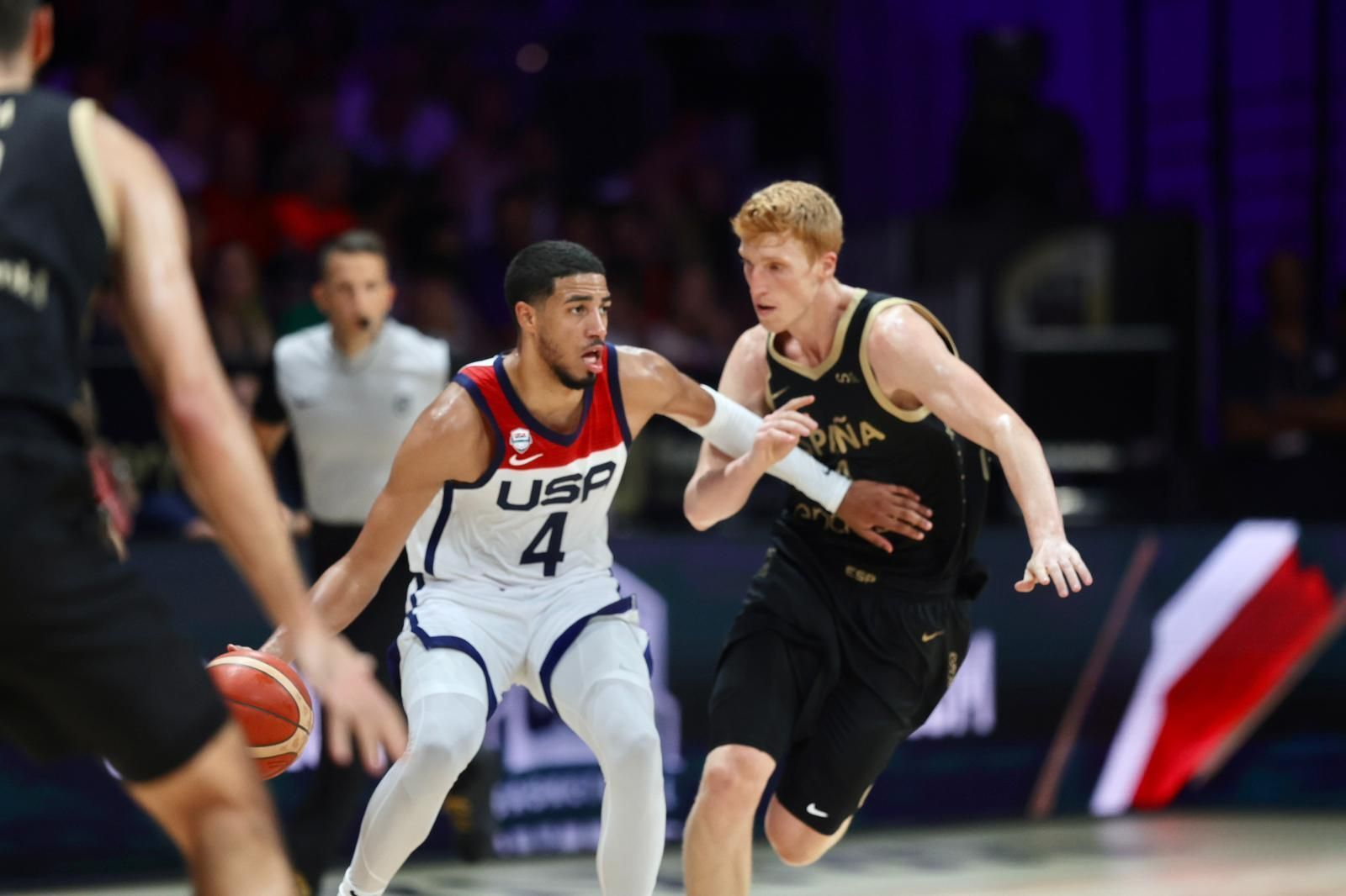 Las imágenes del España-Estados Unidos en el Martín Carpena