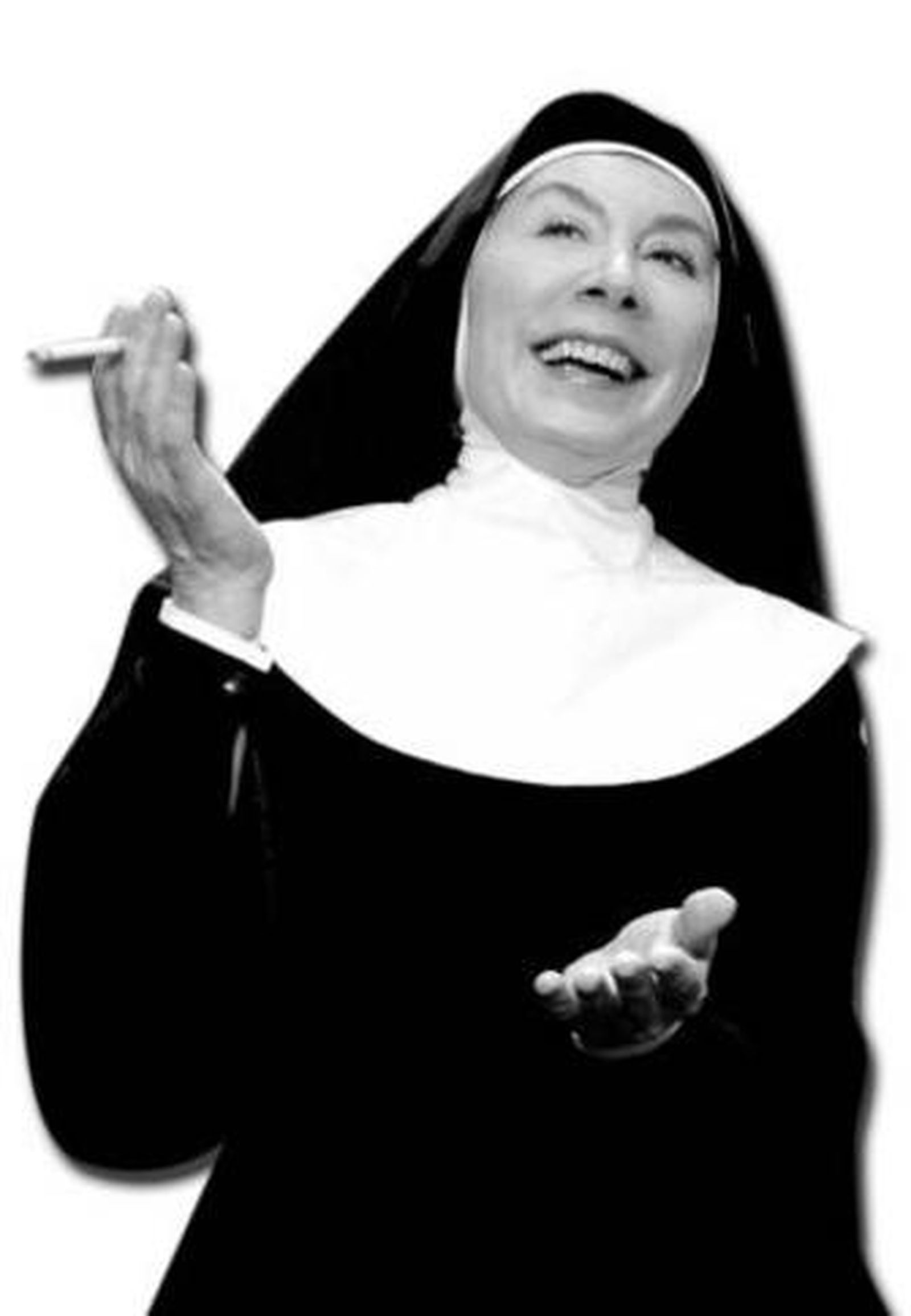 Fiorella Faltoyano, caracterizada como la madre Miriam en 'Agnes de Dios'.