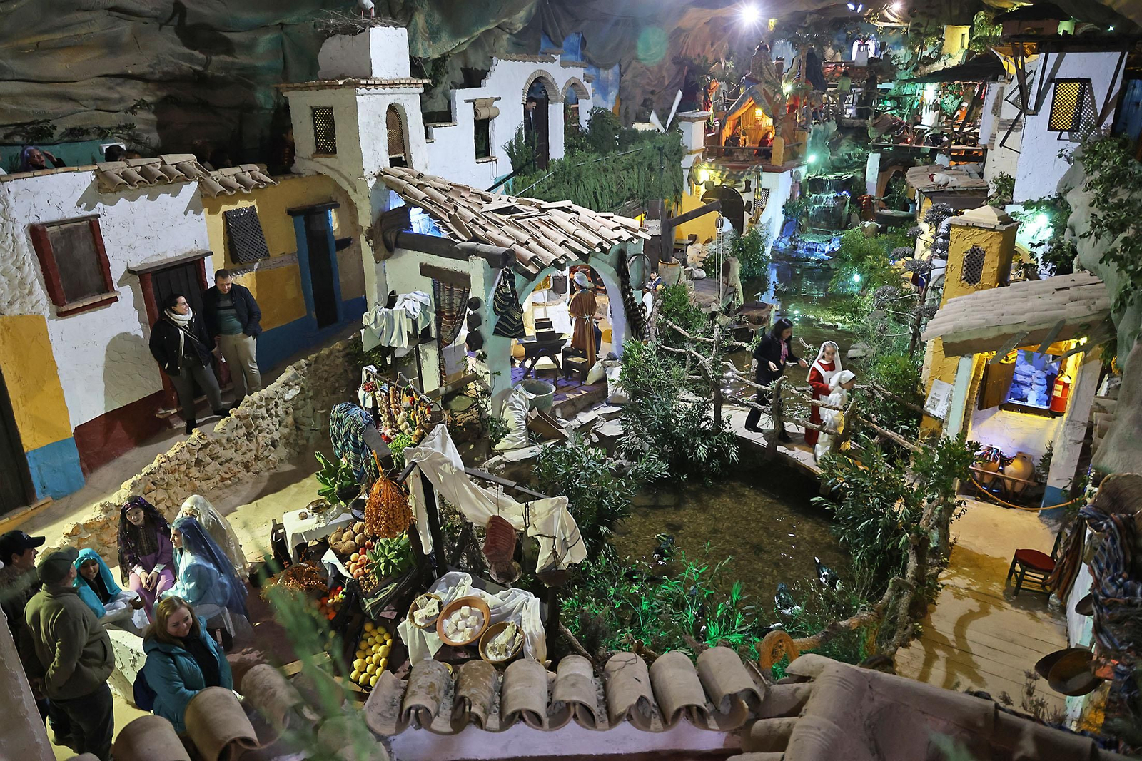 Las imágenes del Belén Viviente de Beas