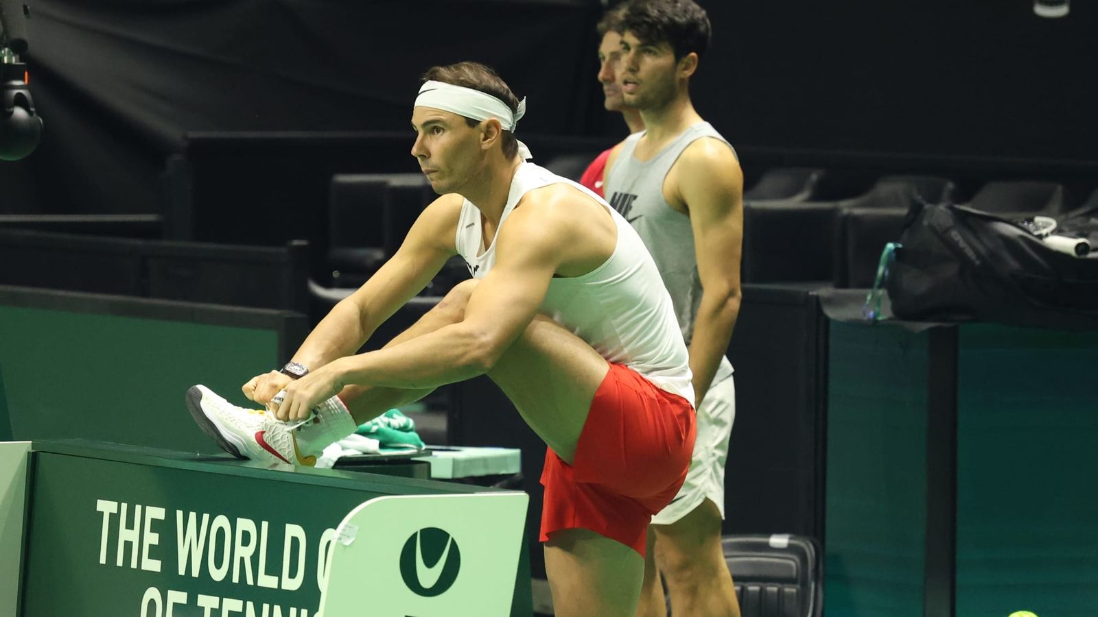 Rafa Nadal-Carlos Alcaraz, ocho juegos a tope con empate antes de la Copa Davis