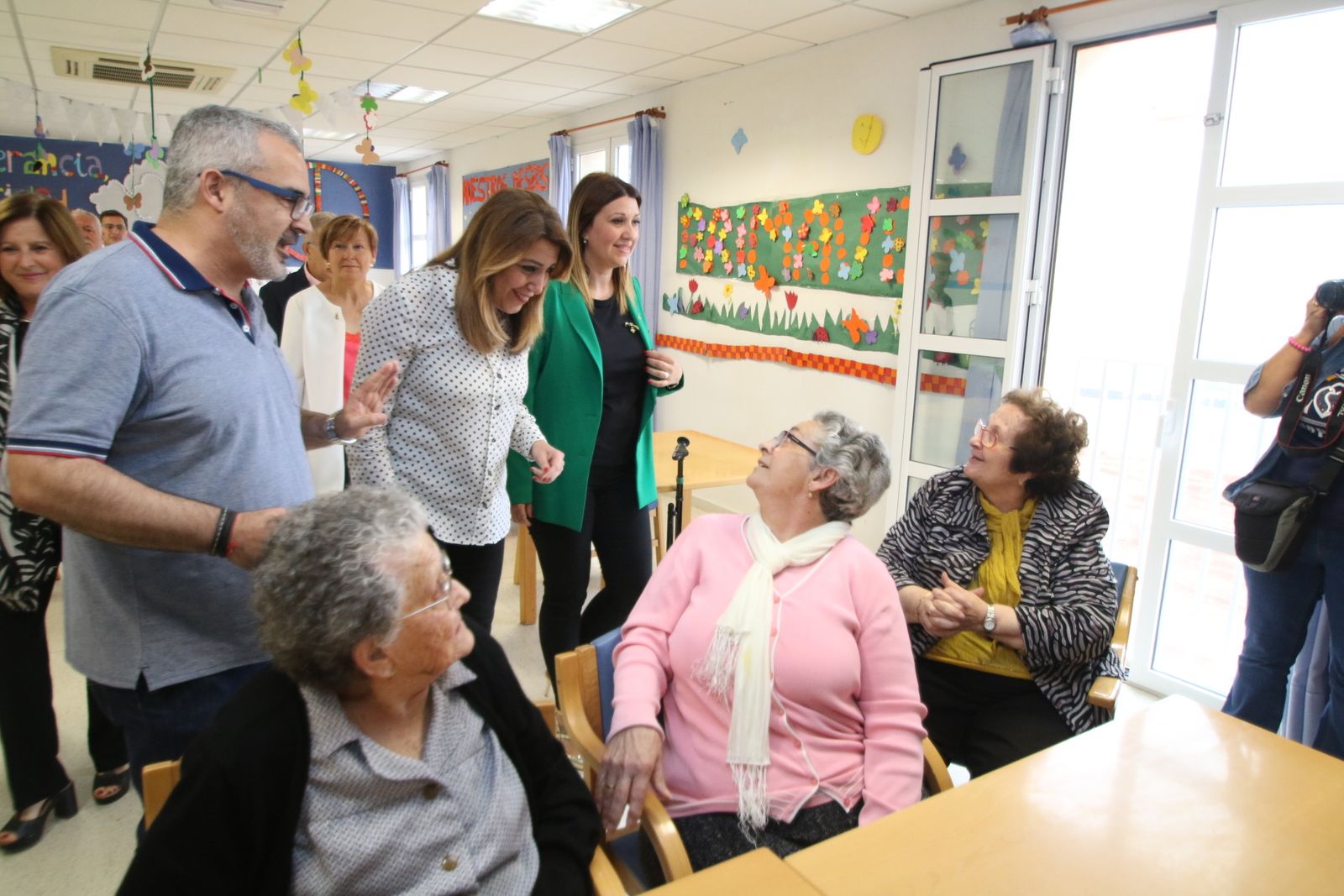 Las imágenes de la visita de Susana Díaz a Almería