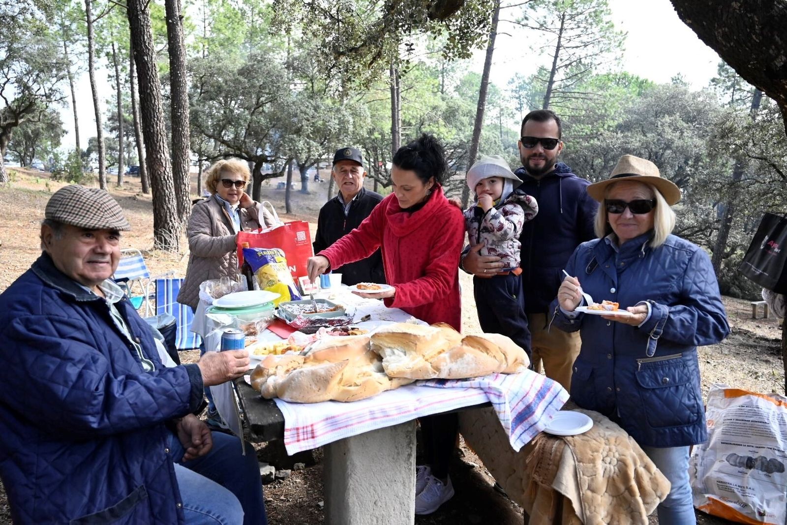 Las imágenes de los peroles por San Rafael en Los Villares