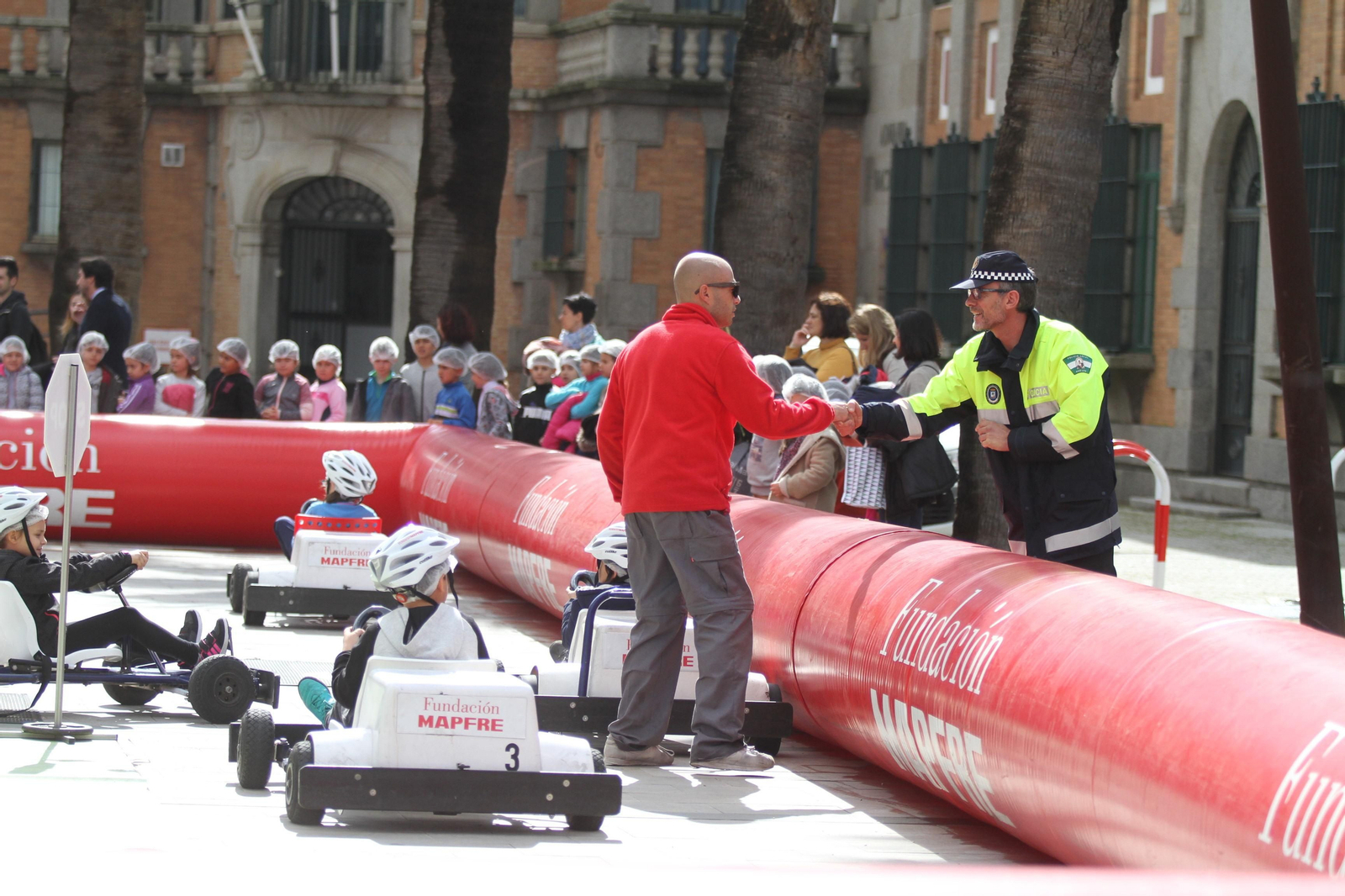 Presentación de la caravana de educación vial de Mapfre