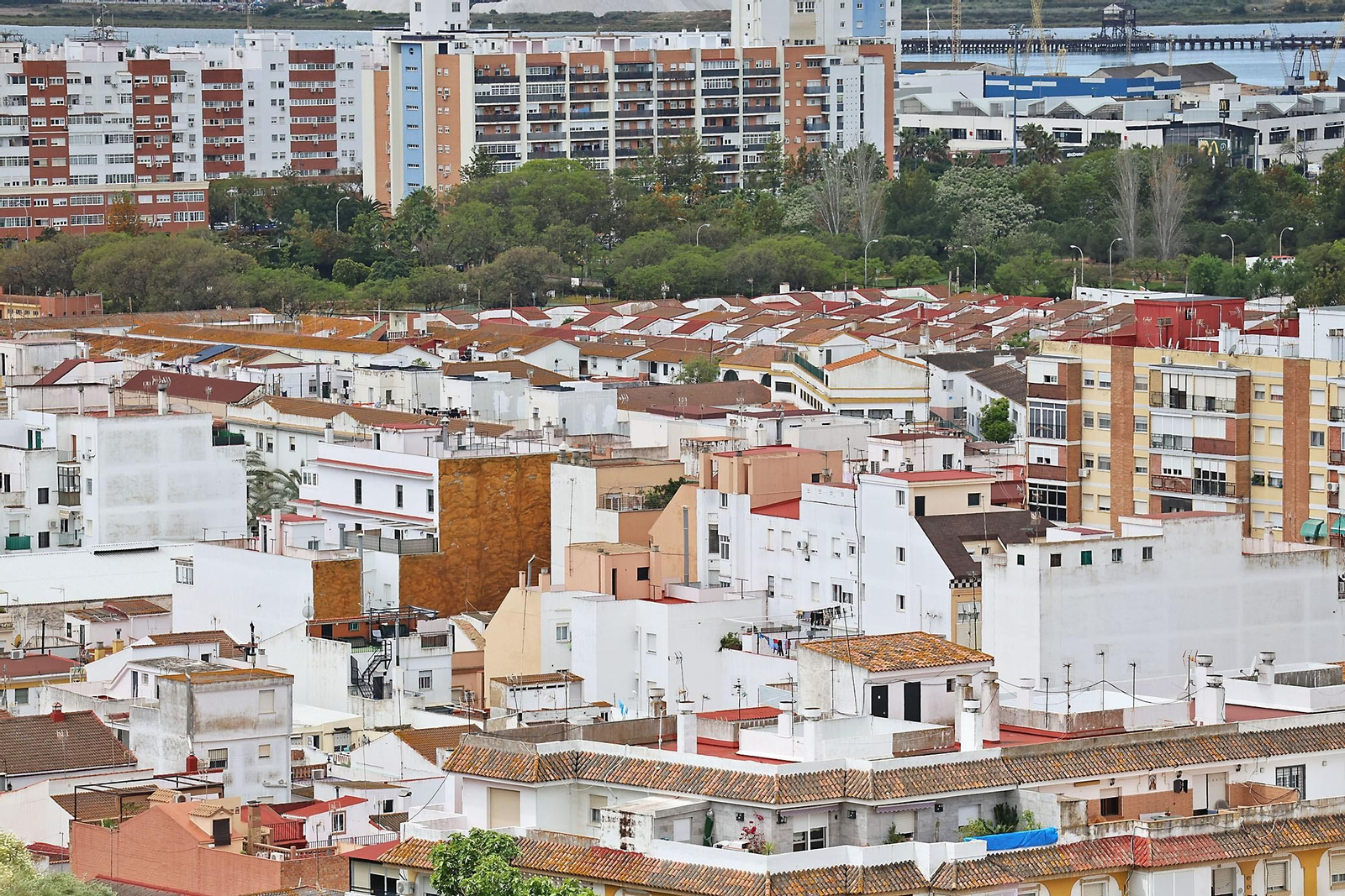 Panorámica de Huelva.