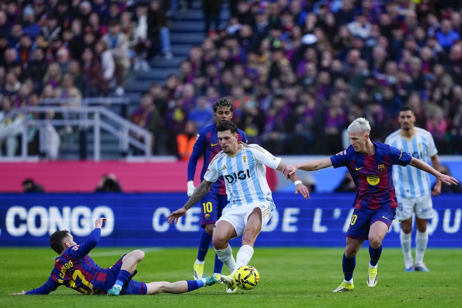 Las fotos del Barcelona-Oviedo