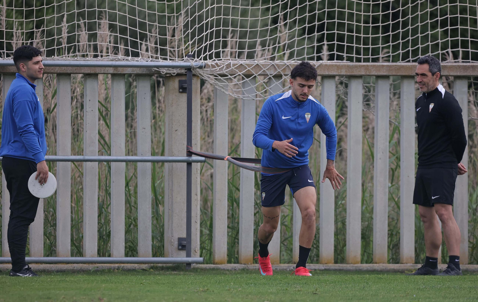 Fotos del entrenamiento del Algeciras CF en La Menacha