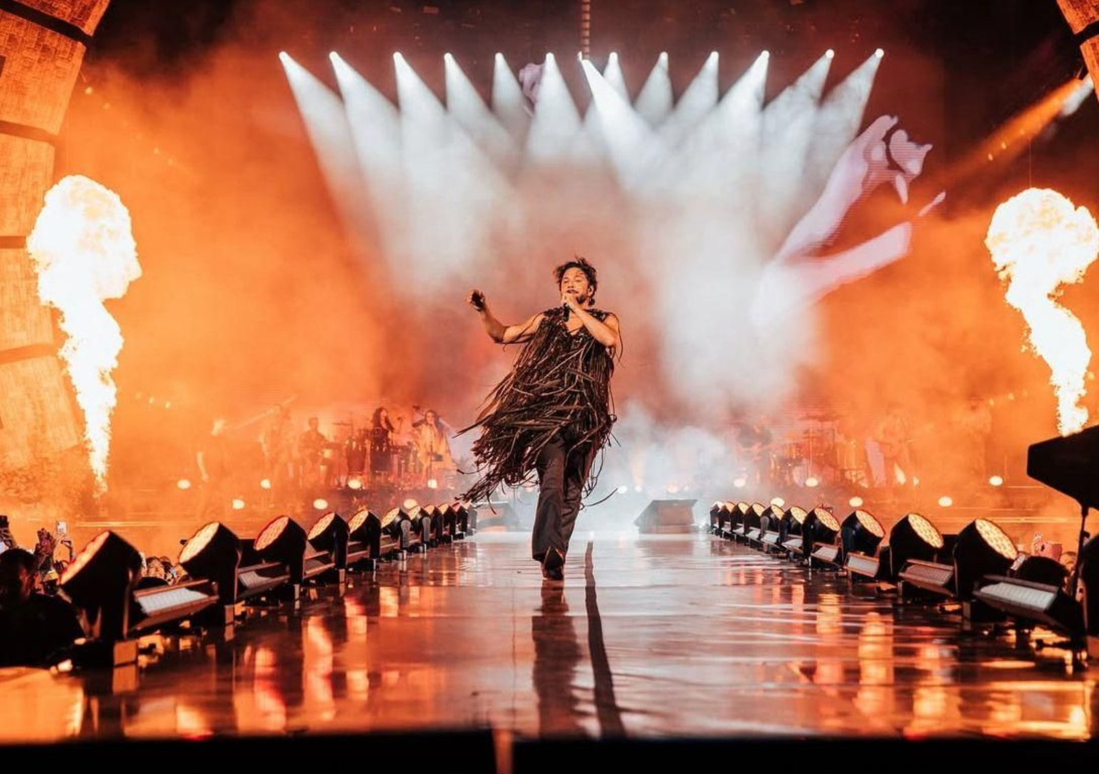 Imagen del primer concierto de la gira "Tour Salvaje", en Sevilla.