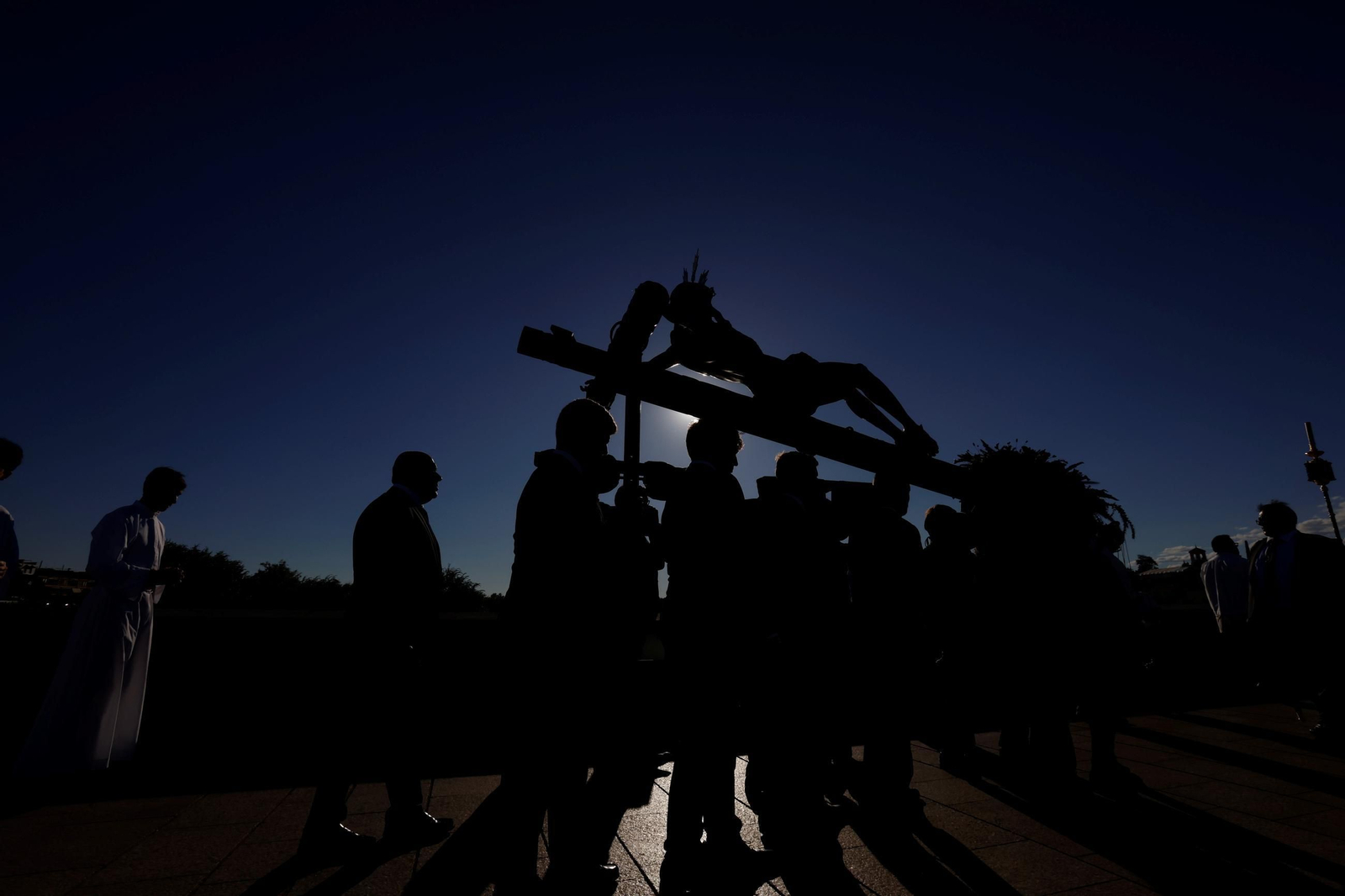Santísimo Cristo de la Caridad de Pozoblanco, en el Magno Vía Crucis de Córdoba
