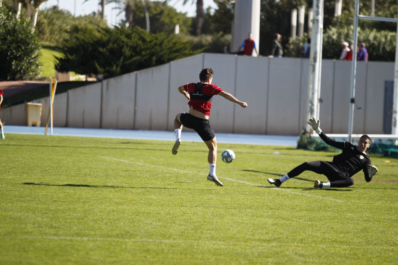 Fotogalería del entrenamiento del Almería 7-XI