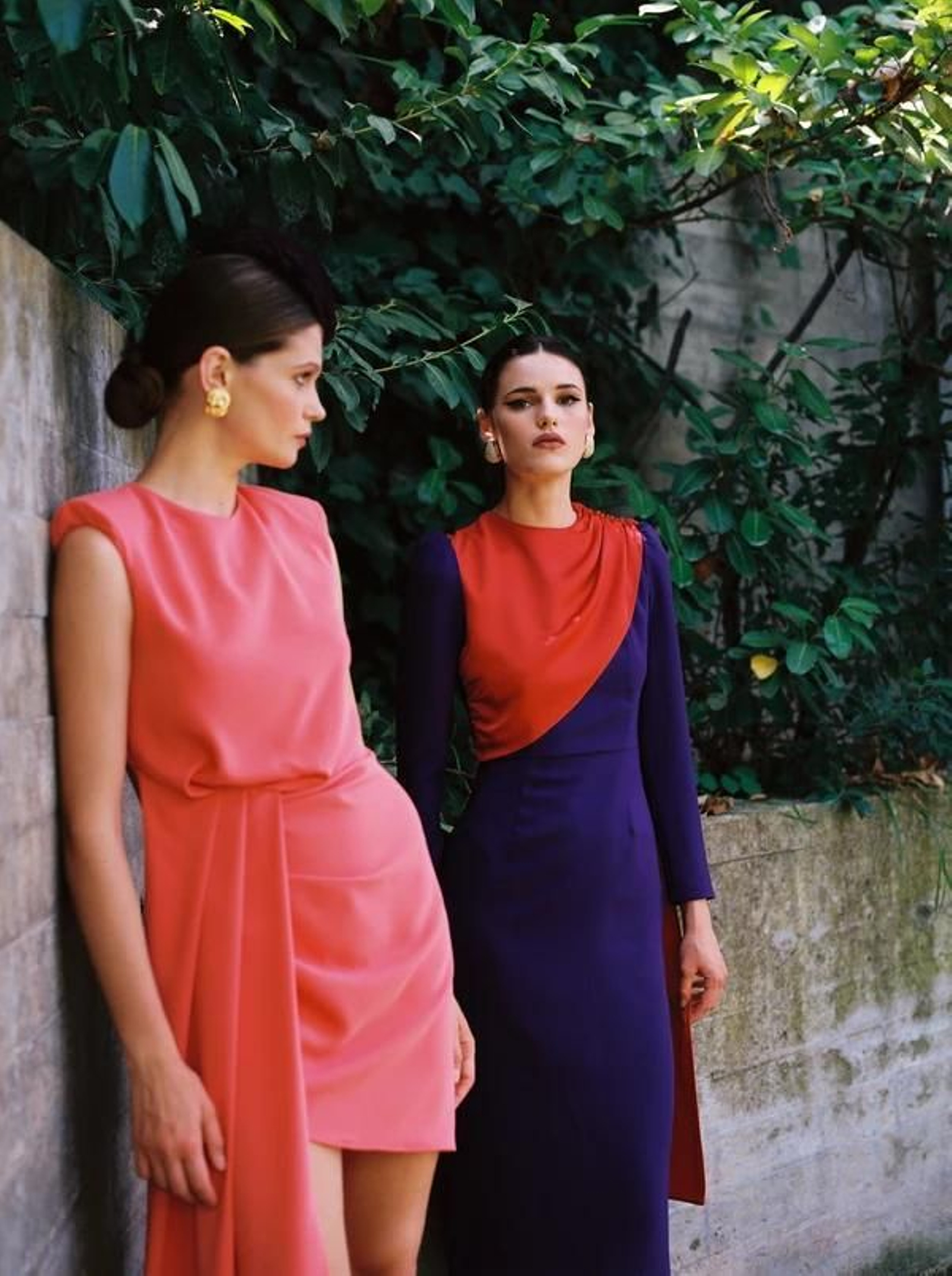 Vestidos de invitada de Redondo Brand.