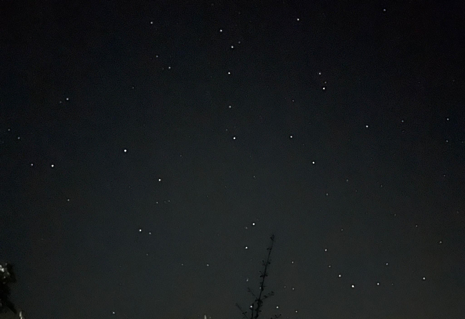 Estrellas en el cielo.