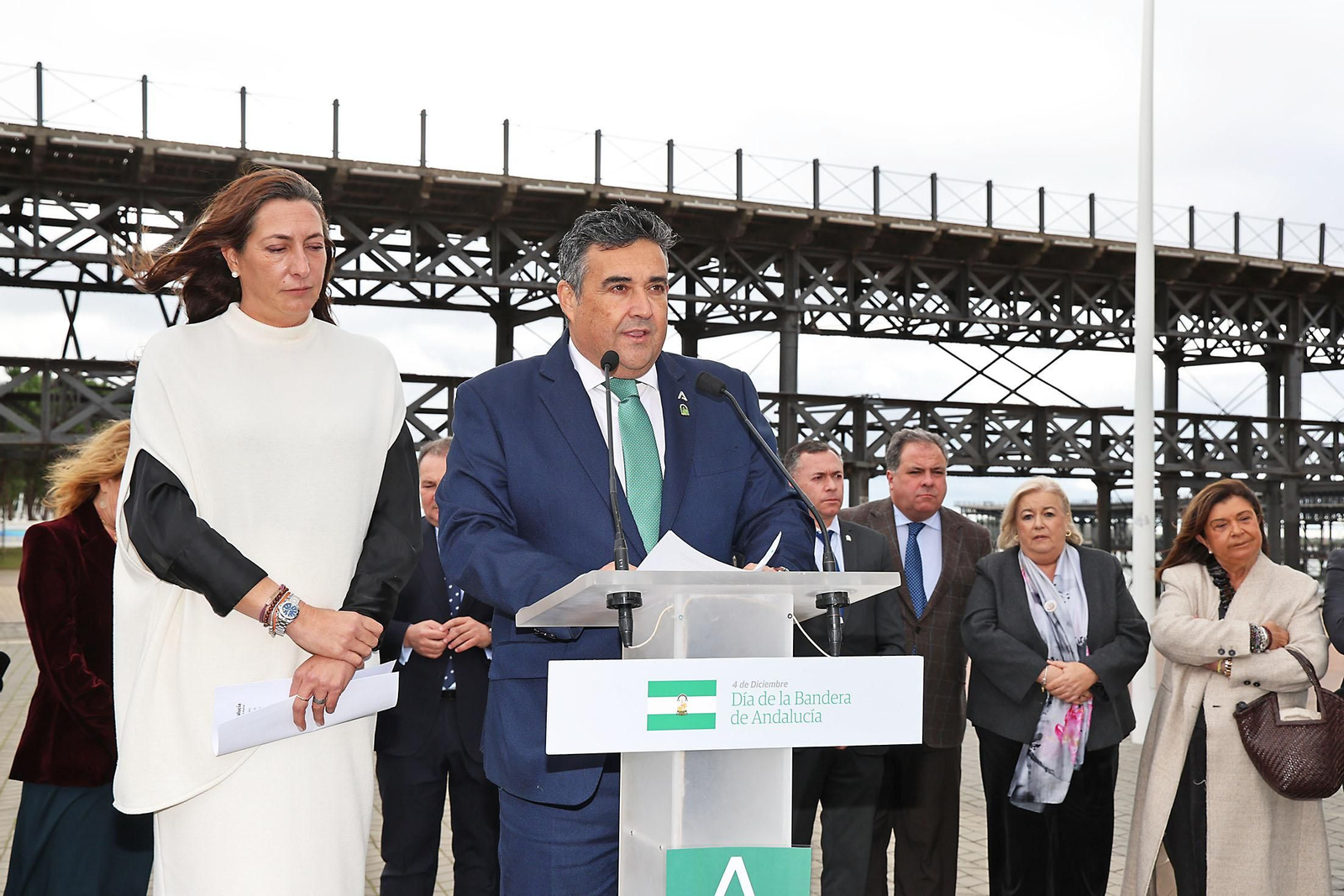 Imágenes del acto del Día de la Bandera de Andalucía