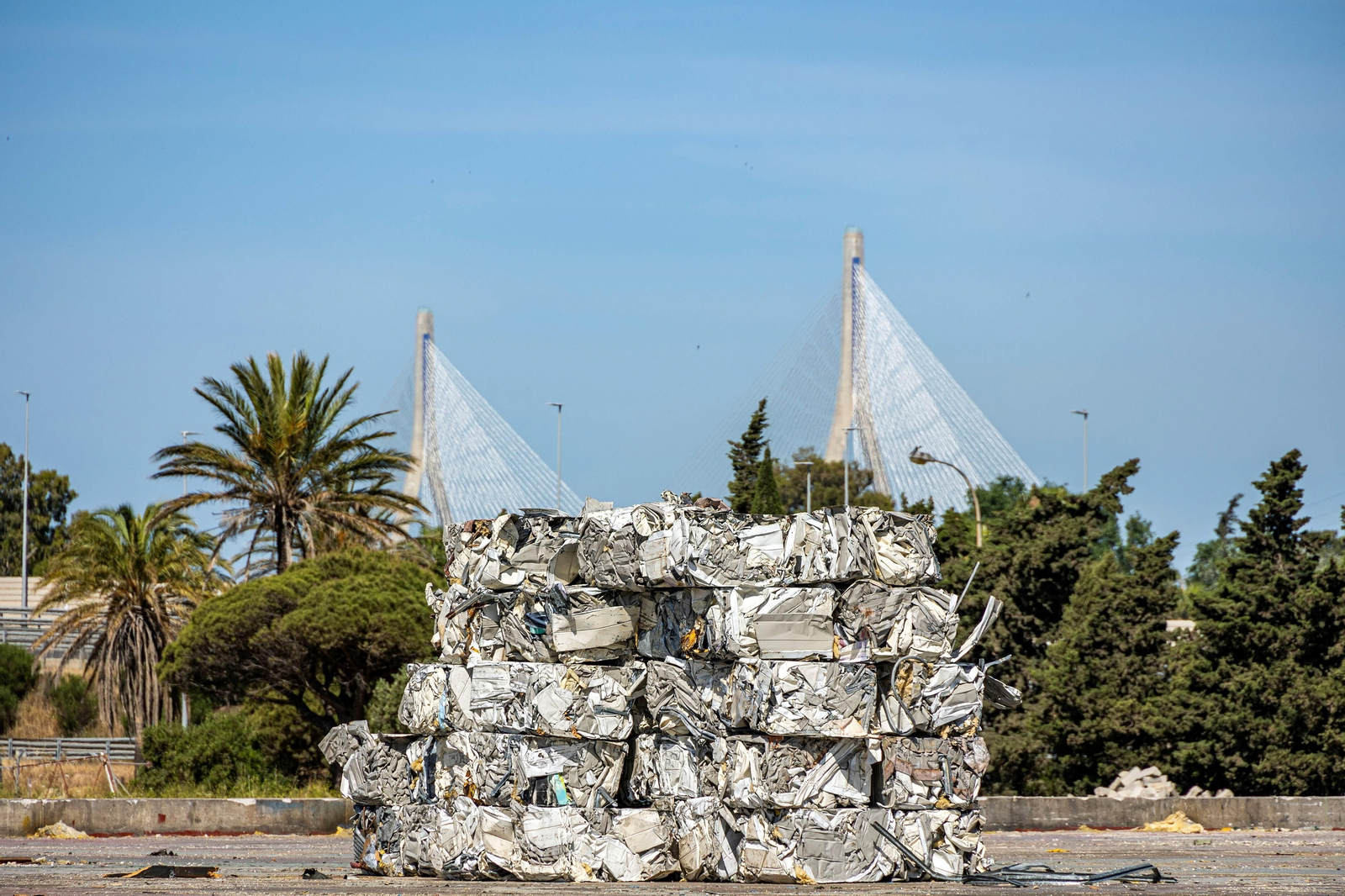 Así están los terrenos de la antigua de Delphi