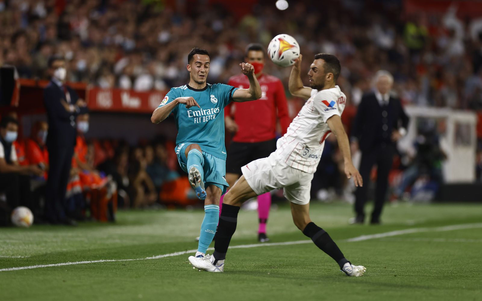 Las imágenes del Sevilla- Real Madrid