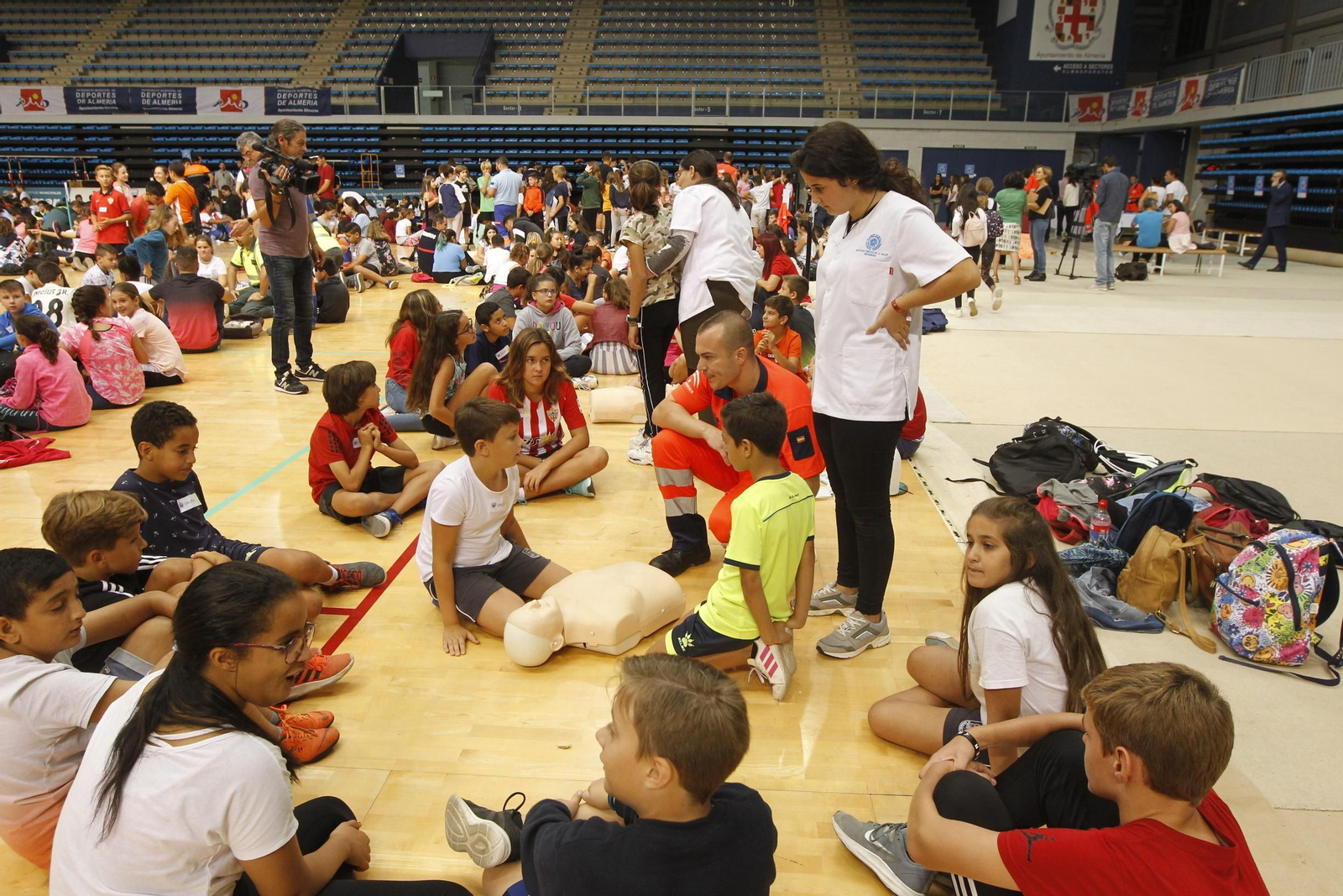 Fotogalería Cardiomaratón061. Palacio Juegos Mediterráneos. Almería