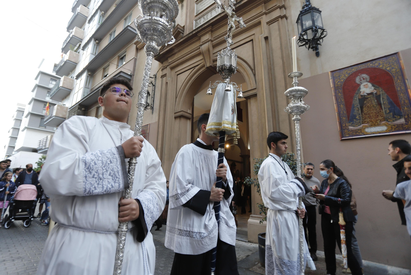 Imágenes del traslado de María Santísima de la Concepción a la Iglesia Conventual de Santa María de Gracia
