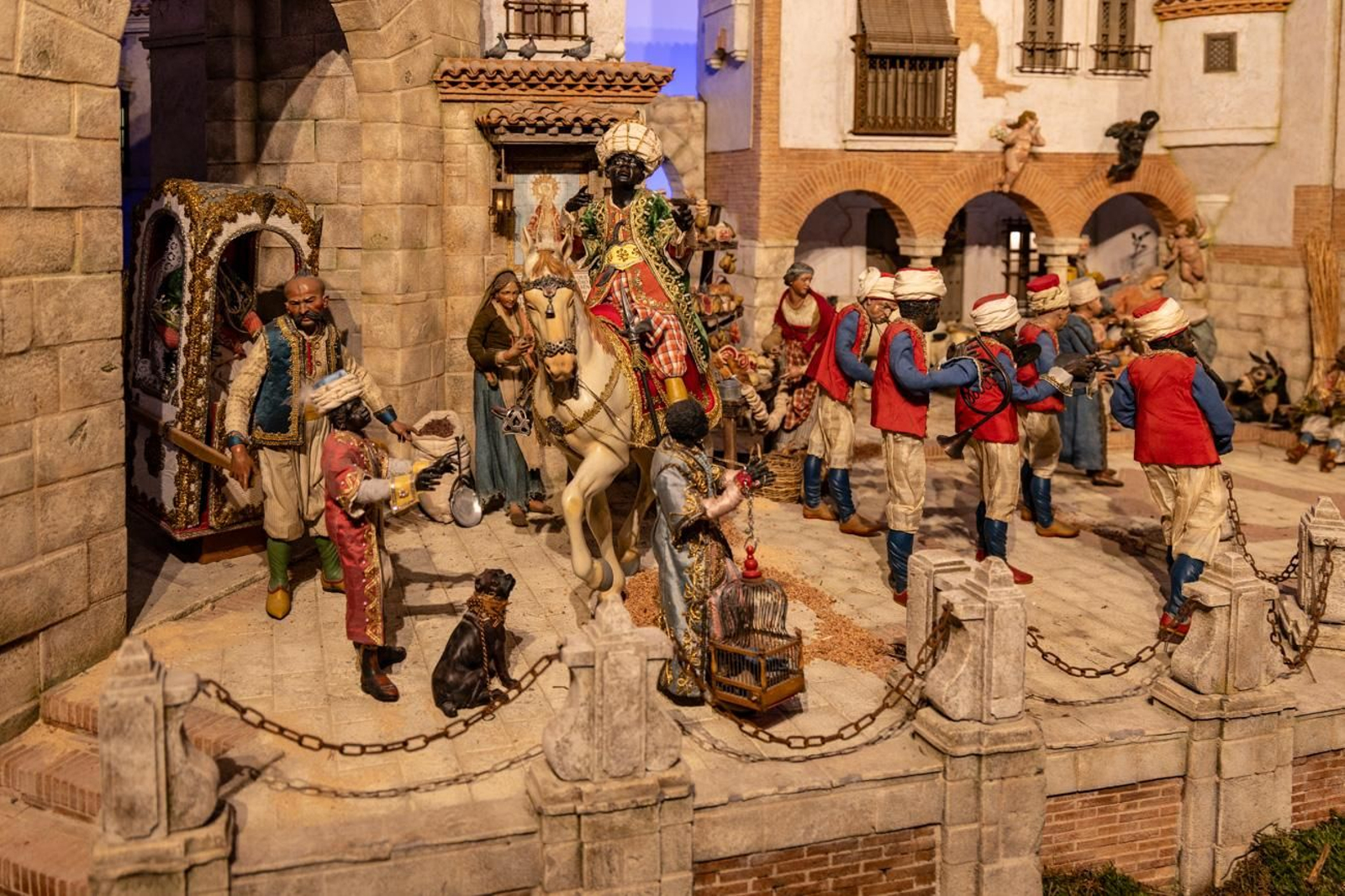 Así disfrutan en estas fechas cercanas a la Navidad los jienneses de la Ruta Belenística