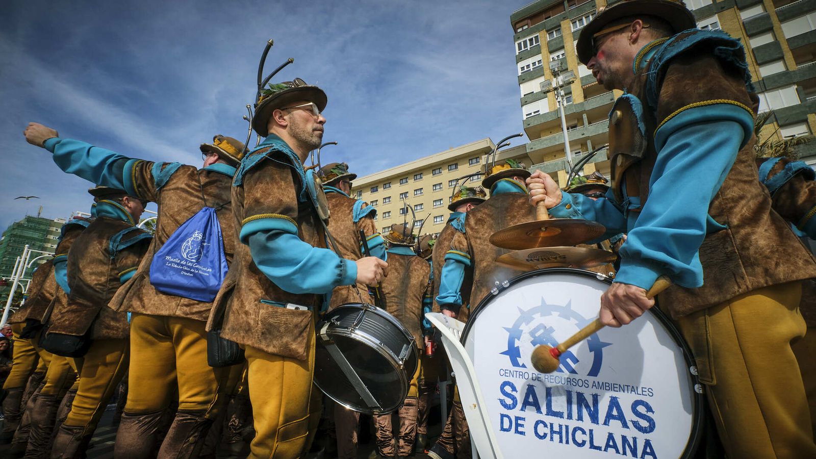 Batalla de Coplas en el Paseo Marítimo de Cádiz