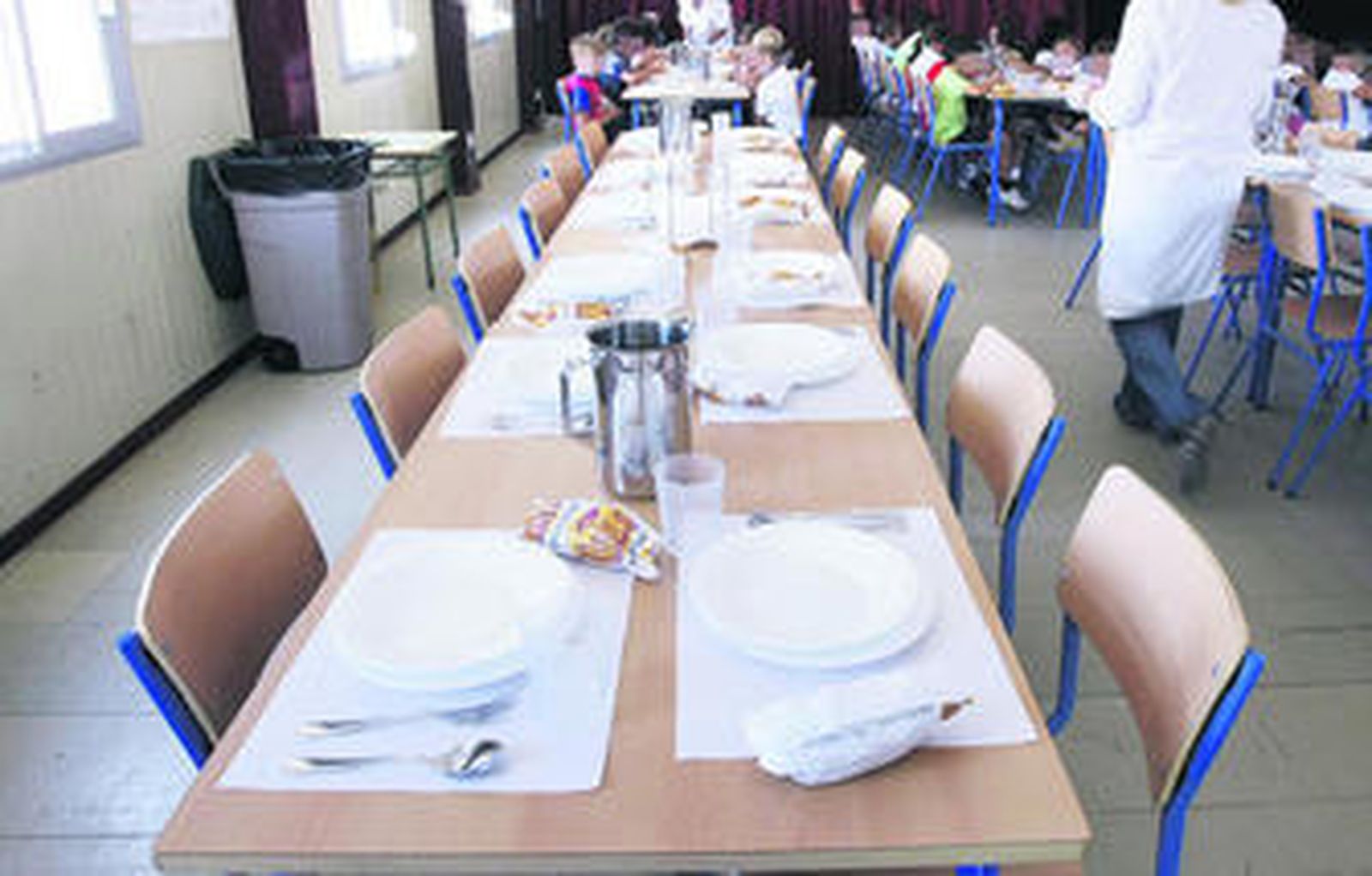 Imagen de uno de los comedores escolares de la ciudad.