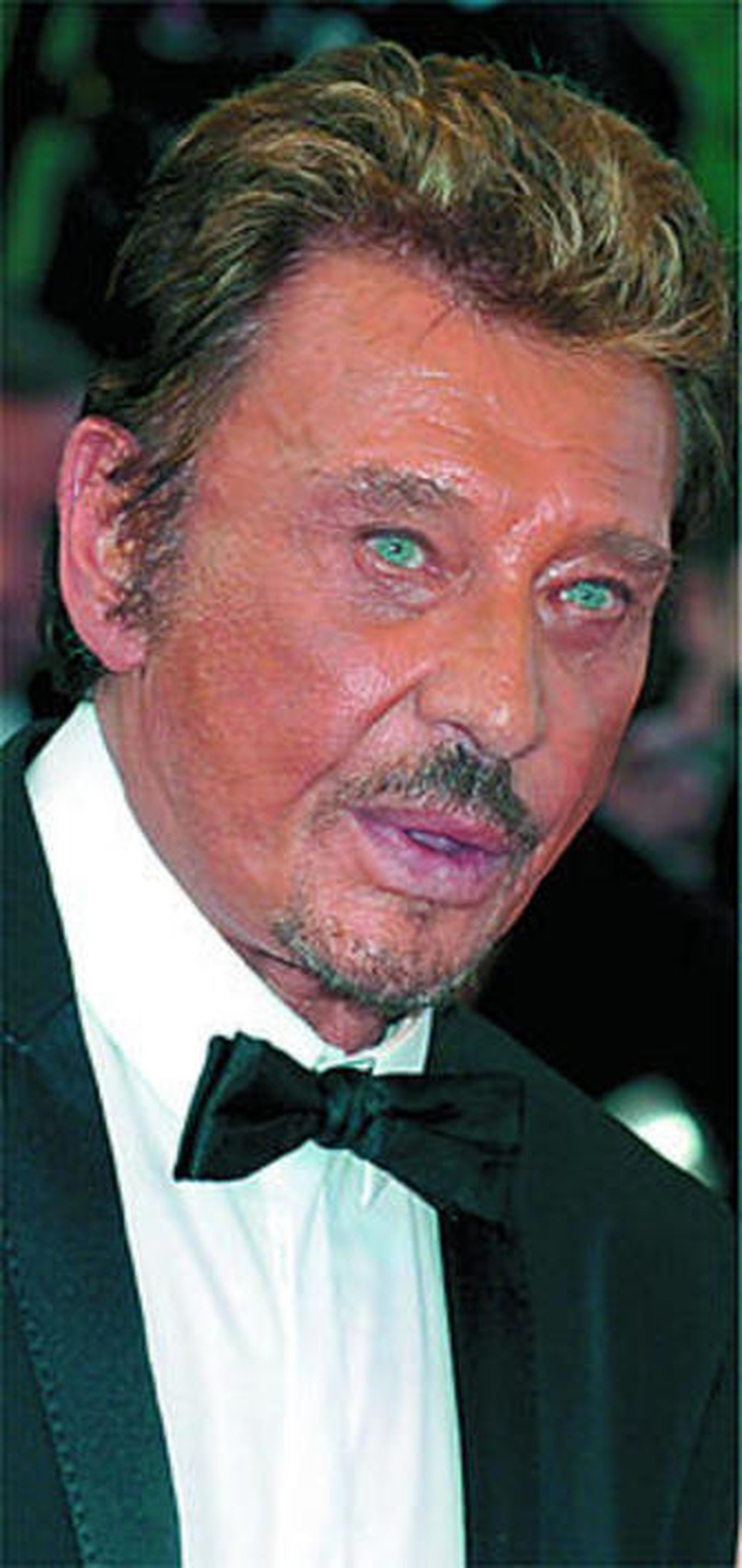 Johnny Hallyday, un galán de los 70 en forma