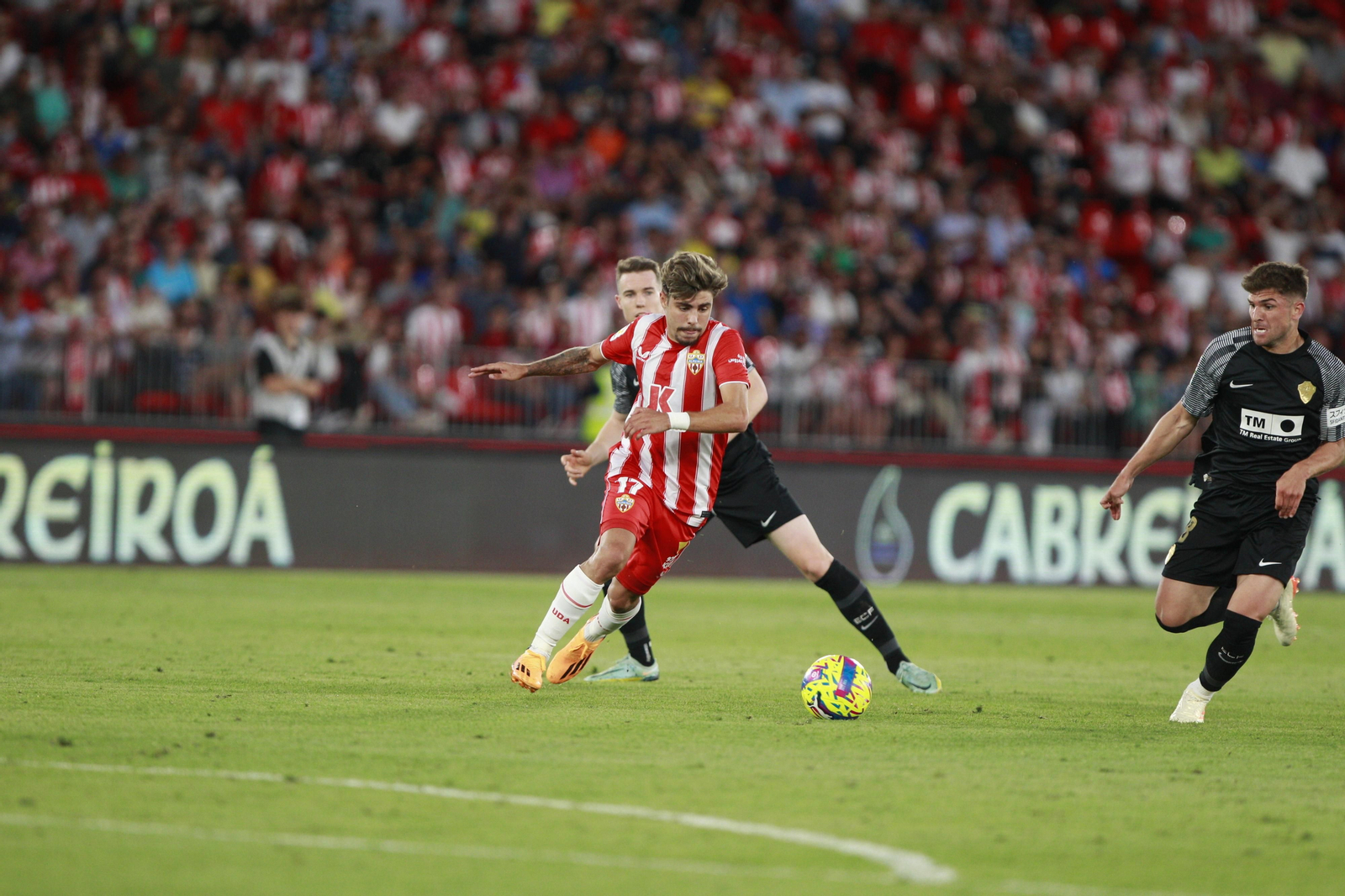 Imágenes del partido U.D. Almería-Elche C.F.