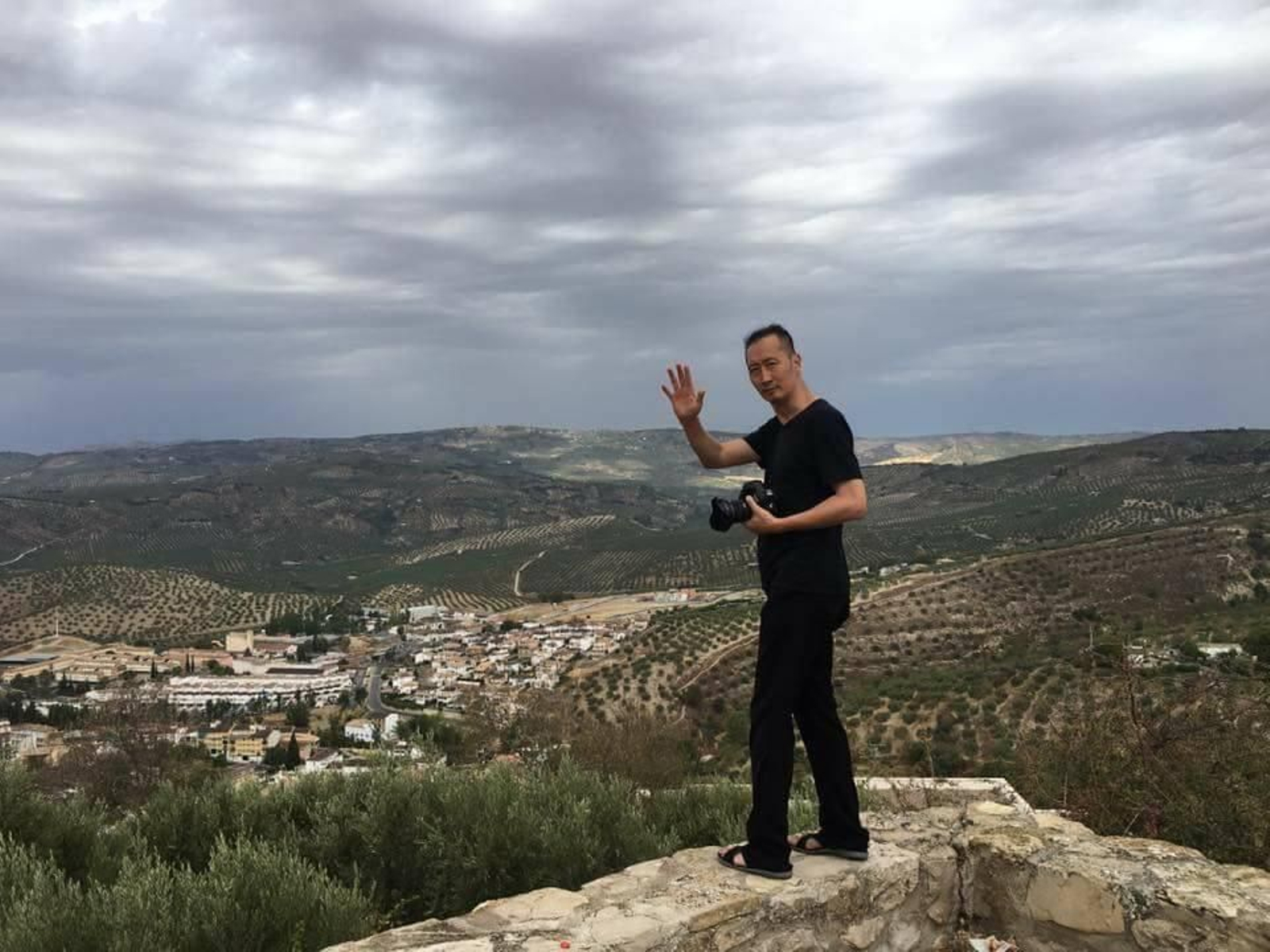 El editor jefe de la revista y un fotógrafo visitaron el municipio.