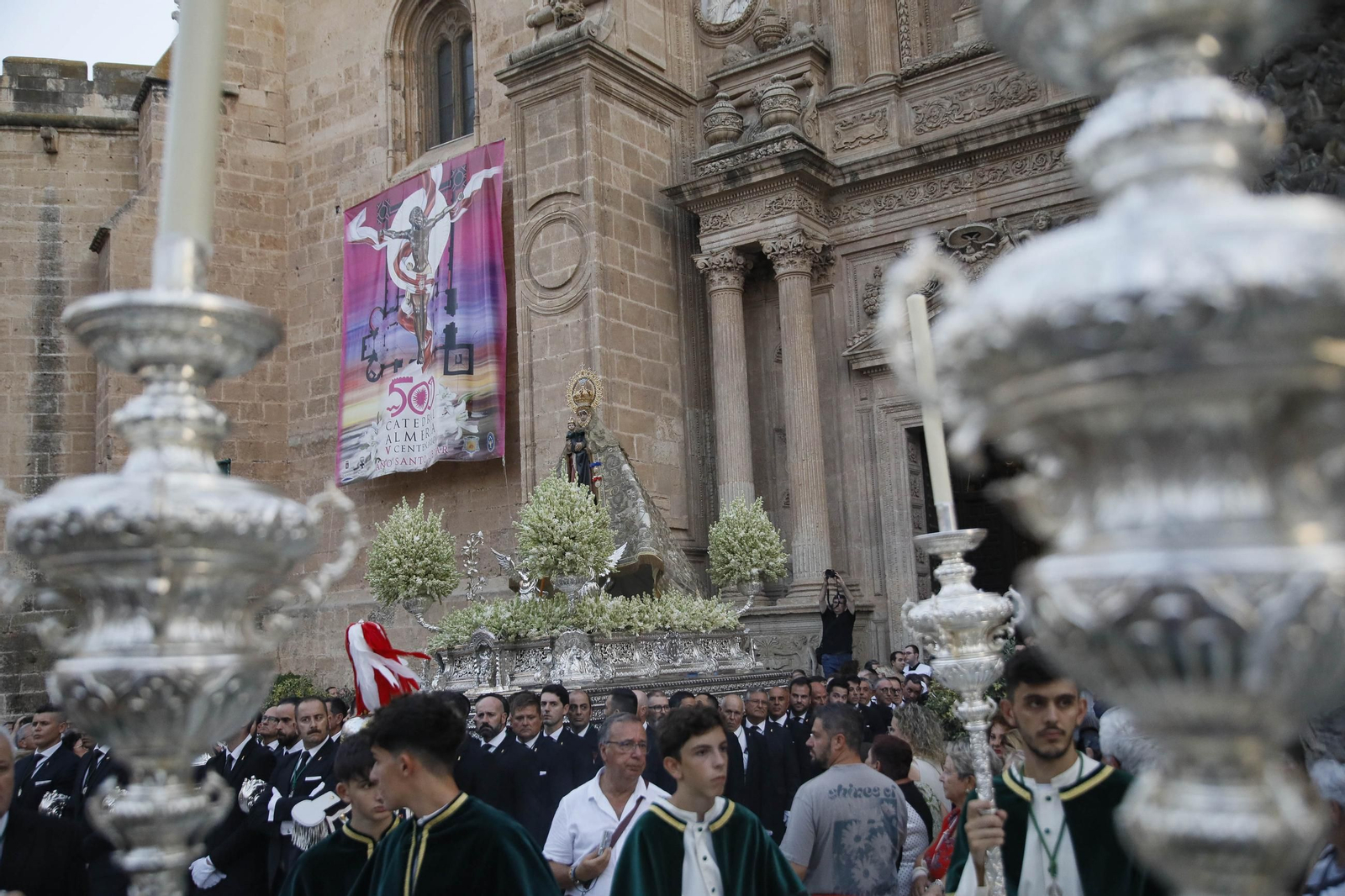 Las mejores imágenes de la procesión Stma. Virgen del Mar, acompañada por San Indalecio