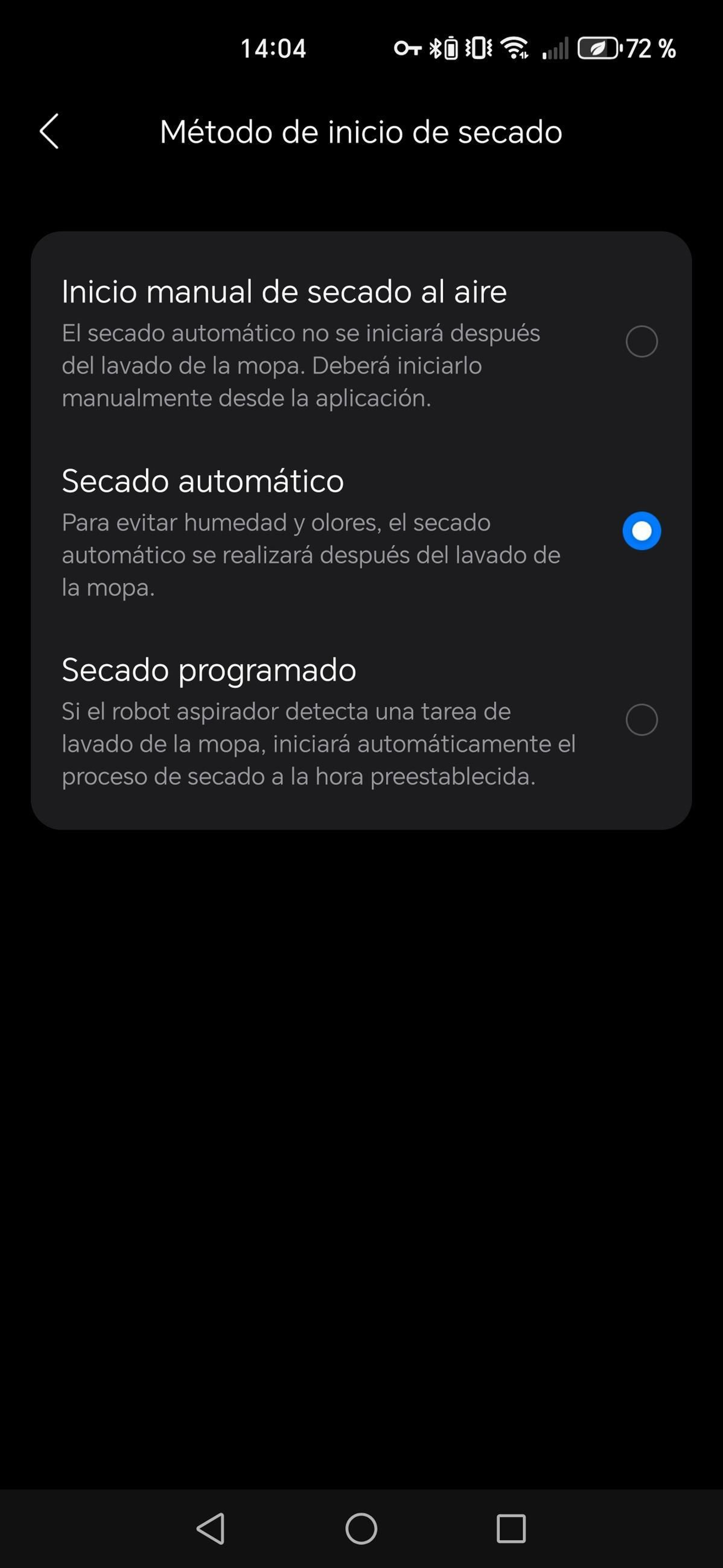 Aplicación Roborock - Robot aspirador Saros Z70