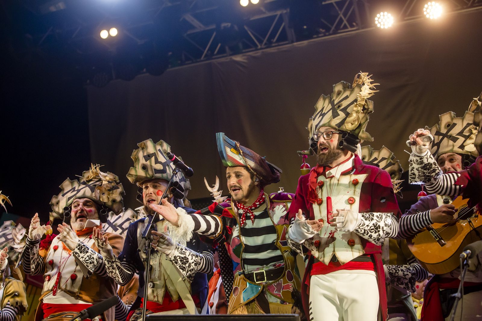 Las imágenes del pregón del Carnaval de David Palomar