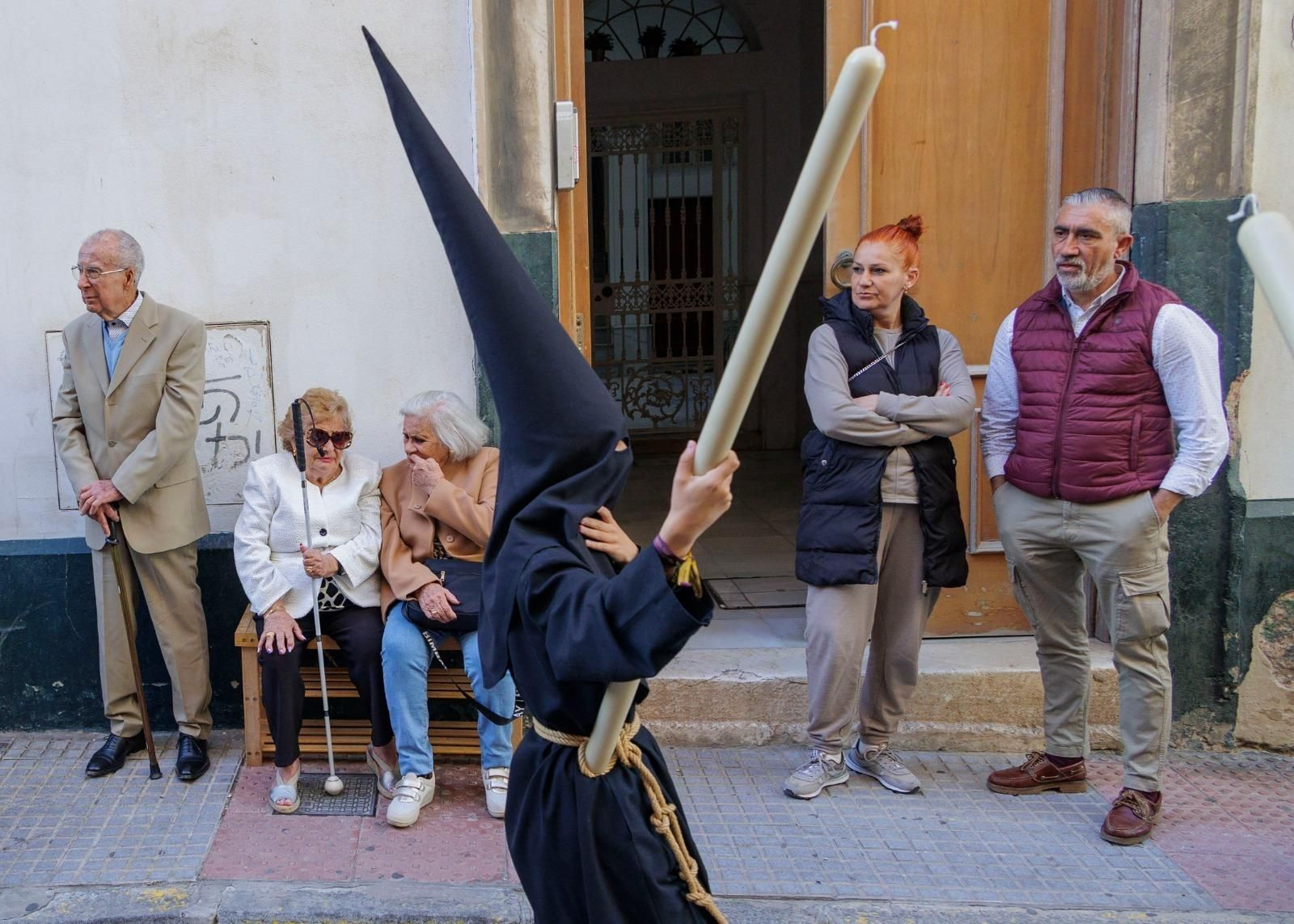 Imágenes de la Hermandad de la cofradía del Caminito de la Semana Santa de Cádiz 2023